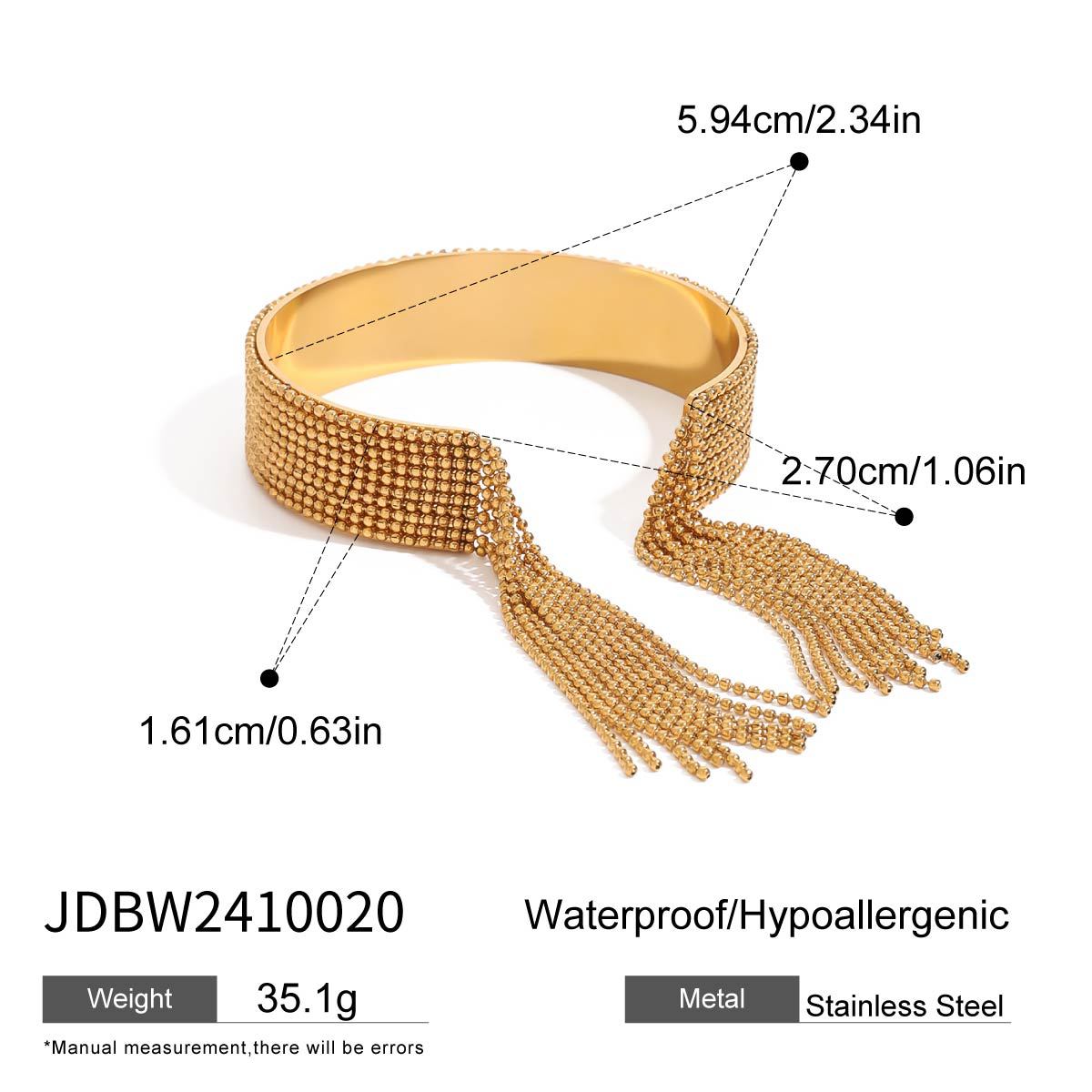 Huda Steel Link Jewelry - Classic Silver Bracelet [2QU8SVY3]