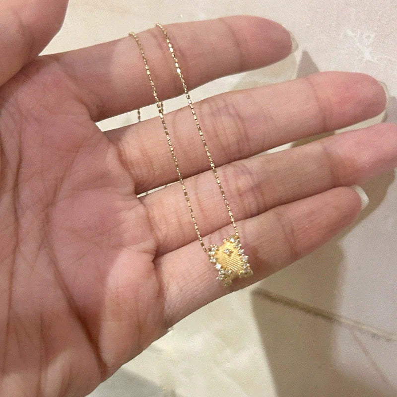 Ariadne Starry Clavicle Necklace - Starry Small Waist Necklace