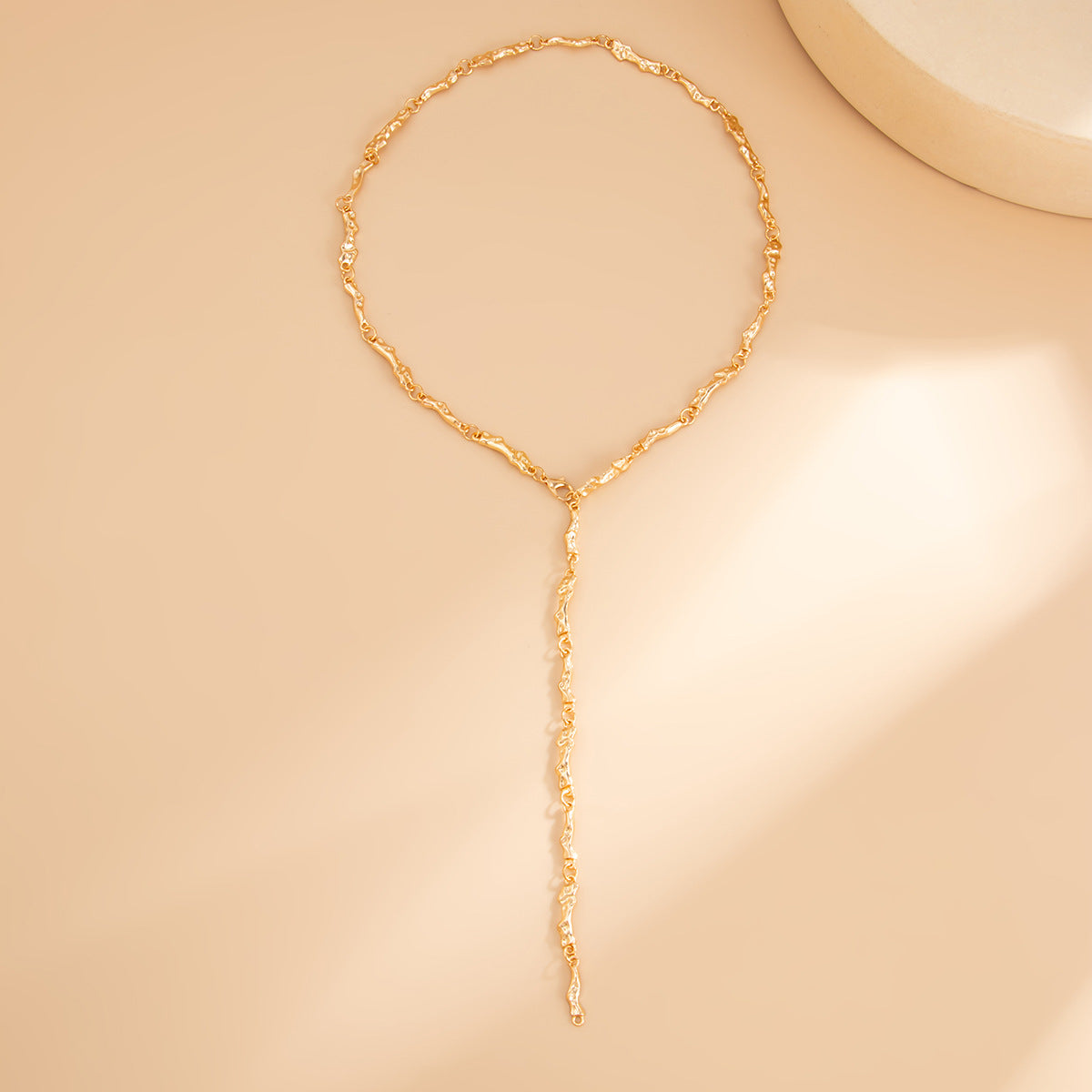 Lunabelle Bow Y-Chain Necklace - Gold (Style 7235) [938KZCO6]