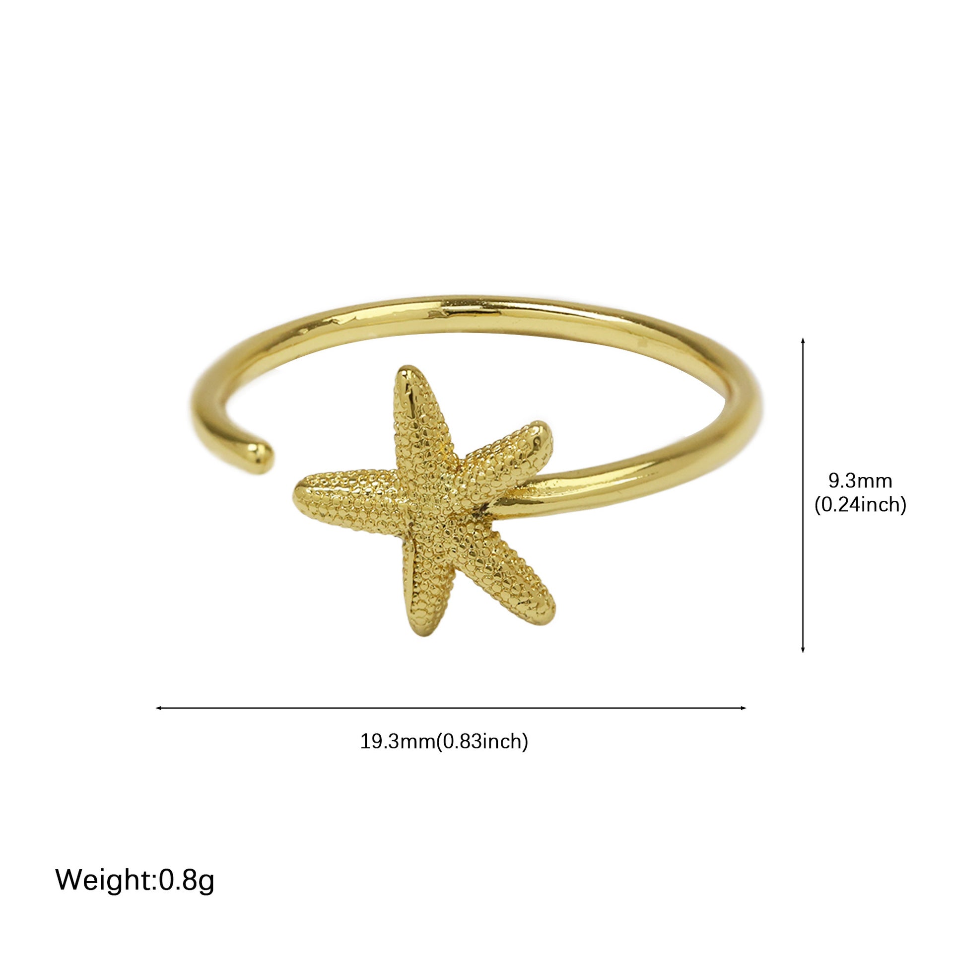 Kylee Adjustable Ocean Ring - Option 2 [5JZK04M8]