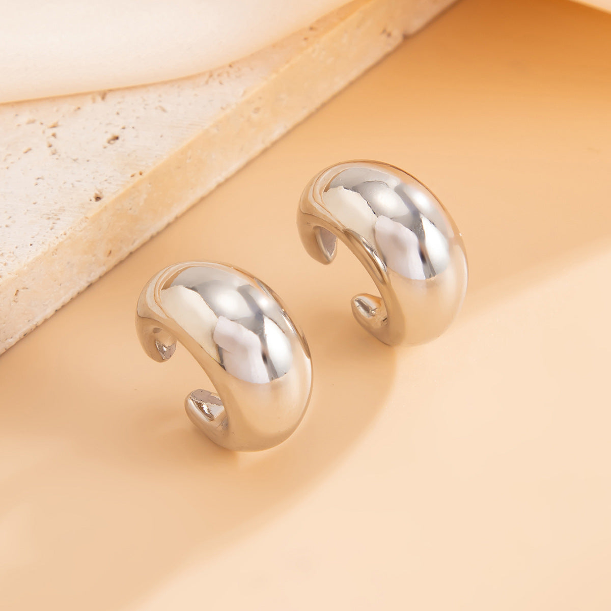Imara Irregular Geometric Stud Earrings - Style 2 [QXAOXF32]
