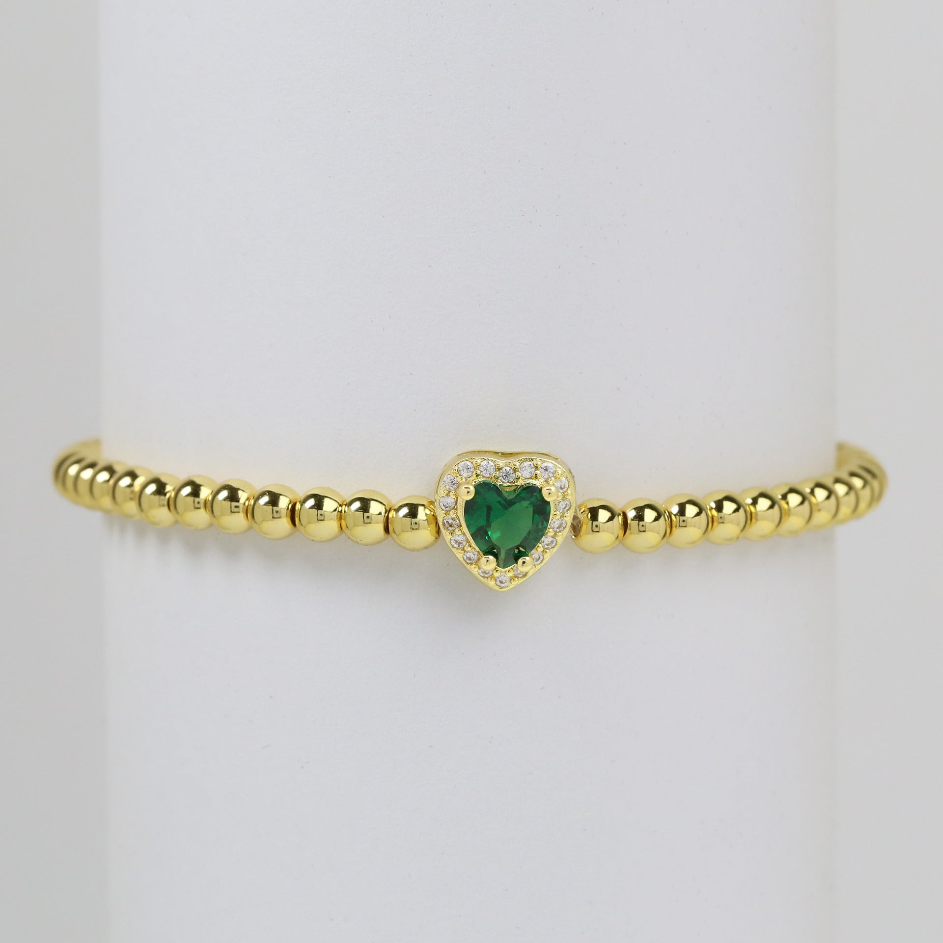 Lillyana Birthstone Charm Bracelet - May Birthstone [NITKRVKE]