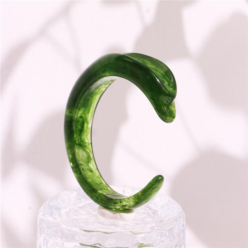 Vada Sculptural Resin Bracelet - C [M0FVDCJR]