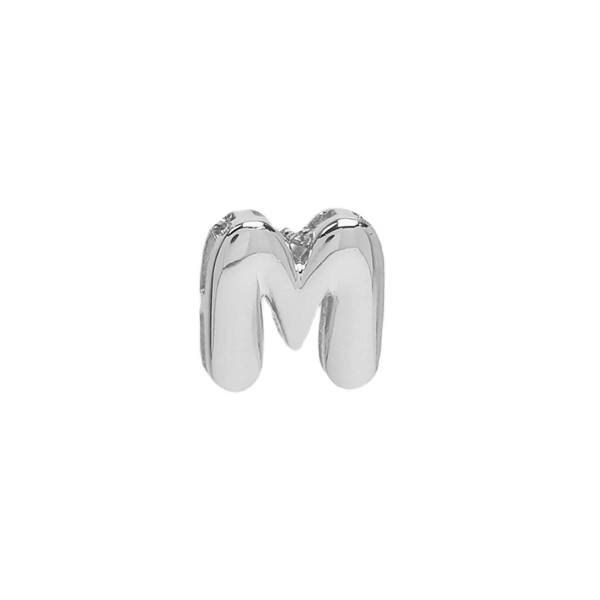 Rina Bubble Initial Charm - Platinum M (Charm) [5HJ6NBTJ]