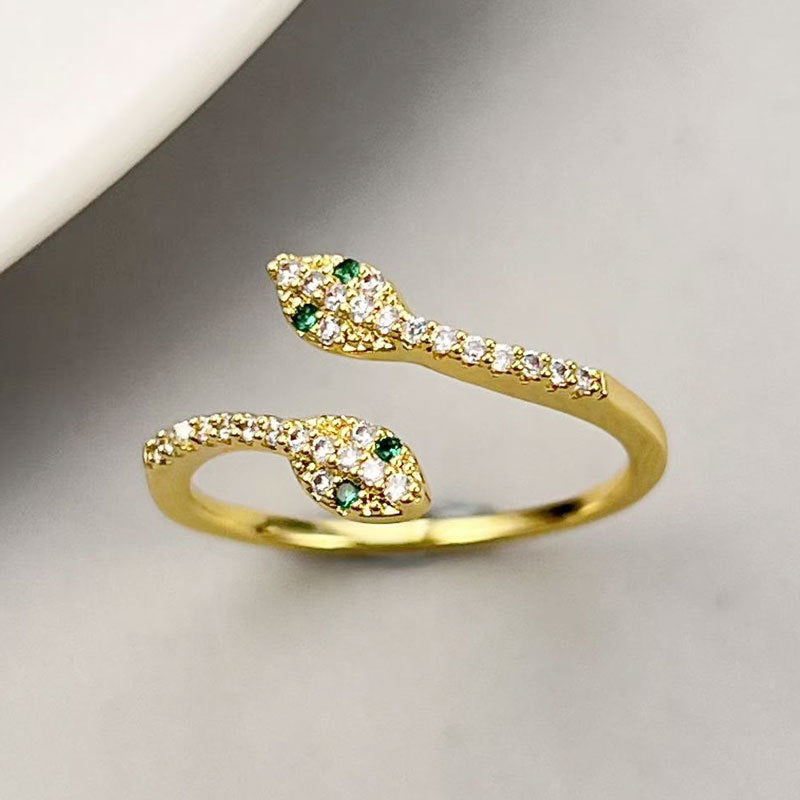 Bellamie Dual Serpent Ring - R05913M200 [TXA692PA]