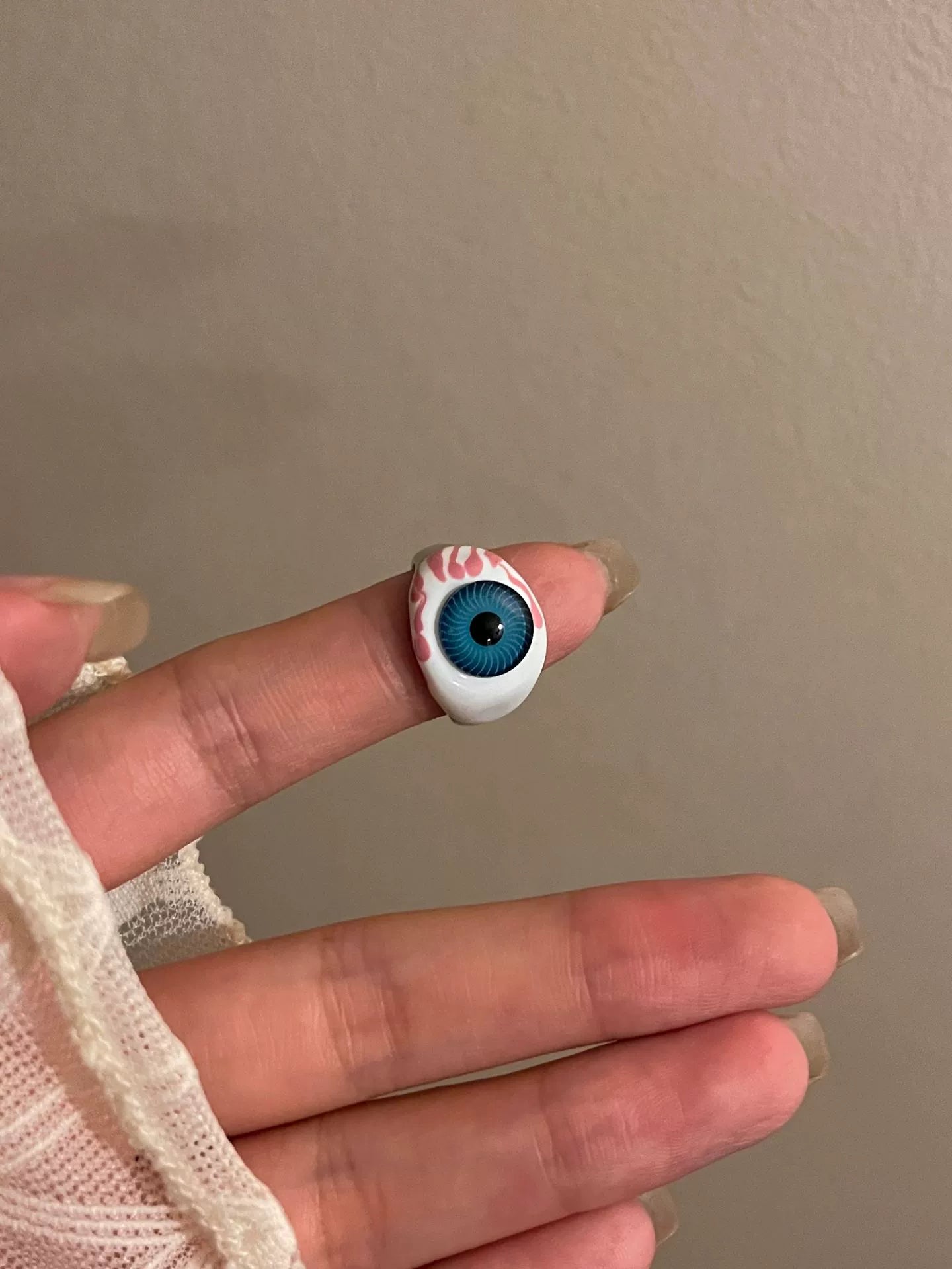 Naveah Enamel Eyeball Ring - Style 1