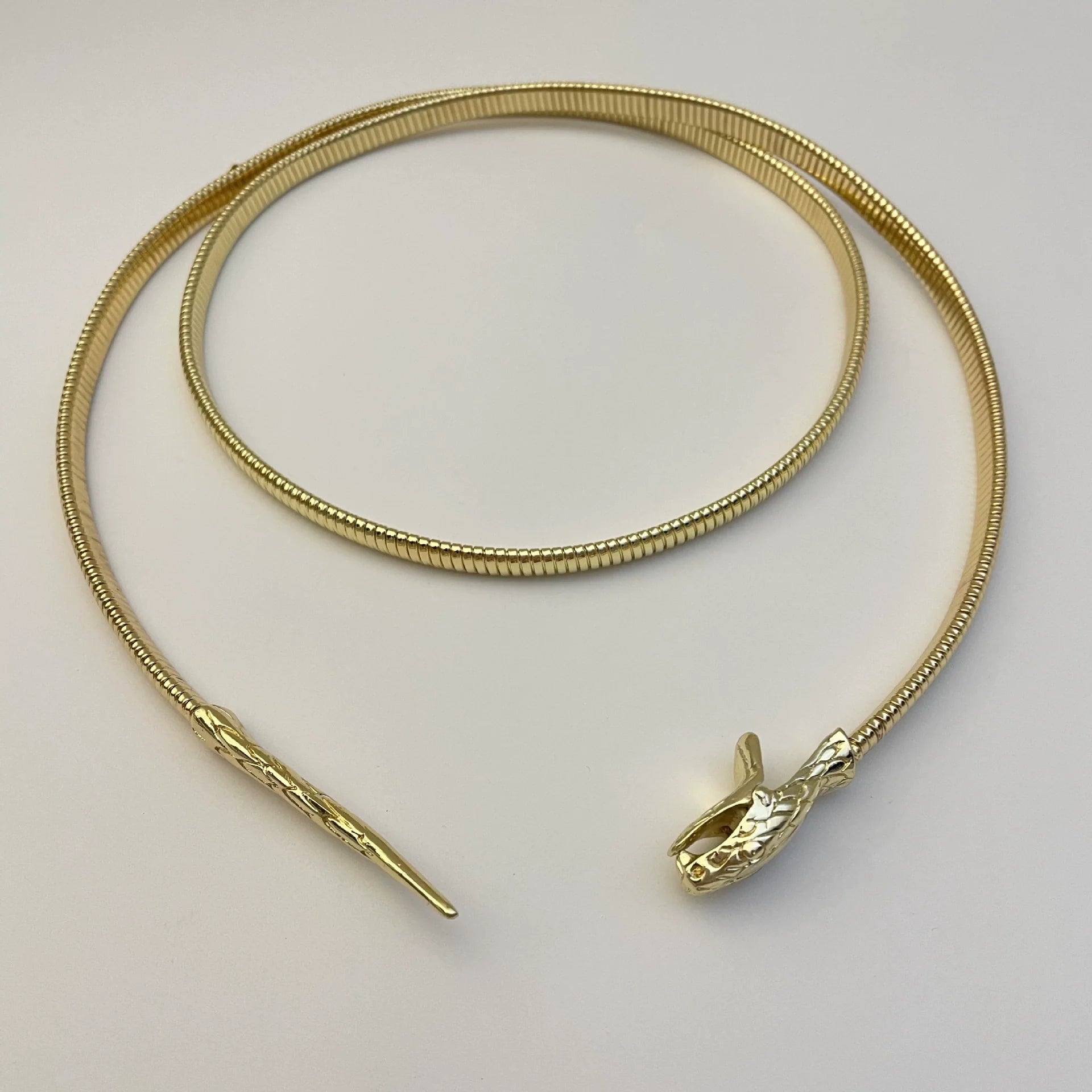 Arina Serpent Body Chain - Gold Serpent Chain (Multi-wear)