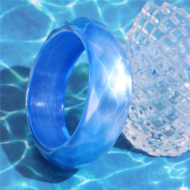 Giuliana Sculptural Jelly Bracelet - Blue 1 [EZRSNW98]