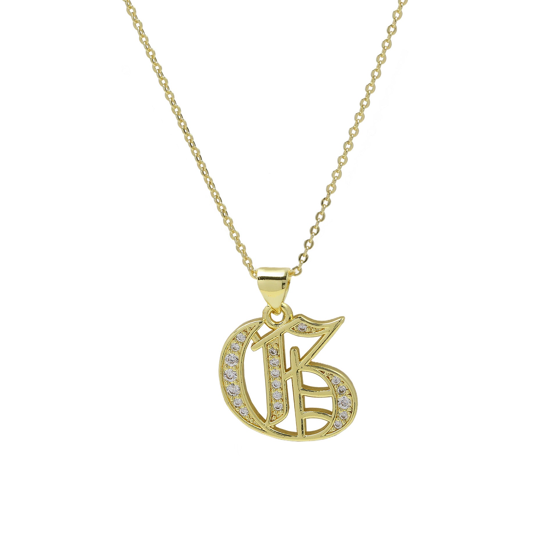 Lawson Old English Initial Necklace - G Necklace [PC5XIADE]