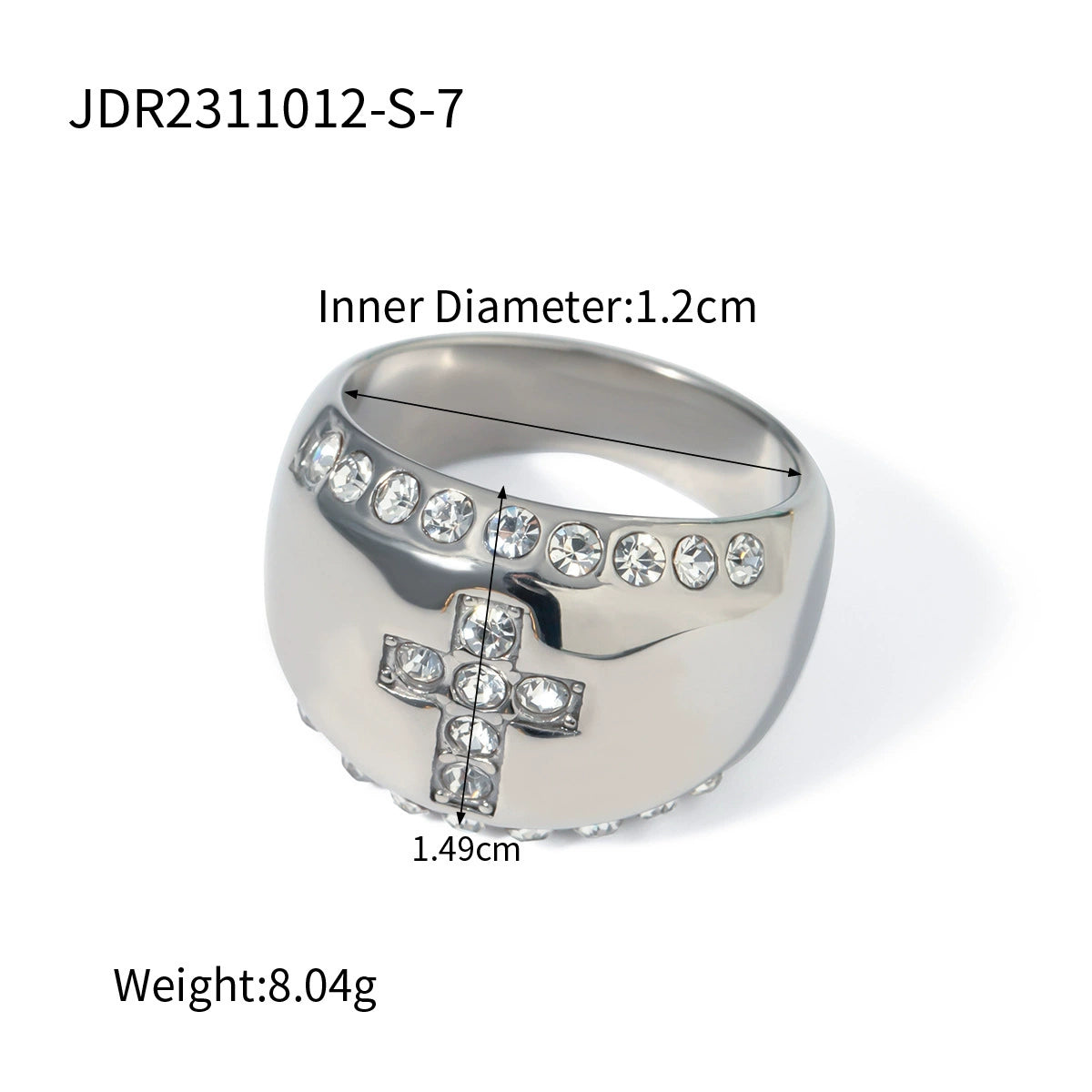 Brylie Dainty Gemstone Ring - JDR2311012-S-7 [8QCDTMQT]