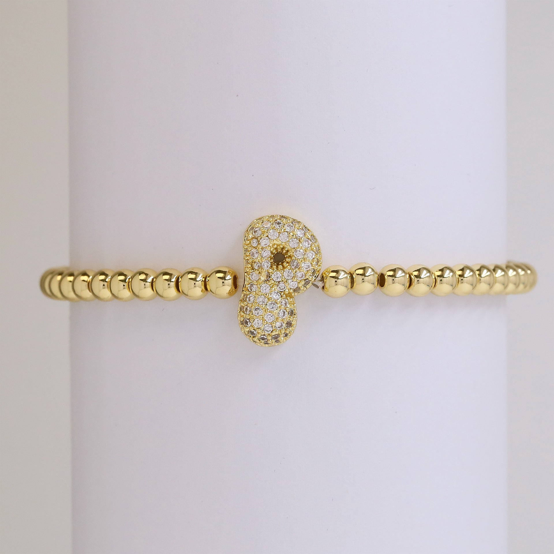 Jenesis Bubble Letter Bracelet - P [HWEQA9C2]
