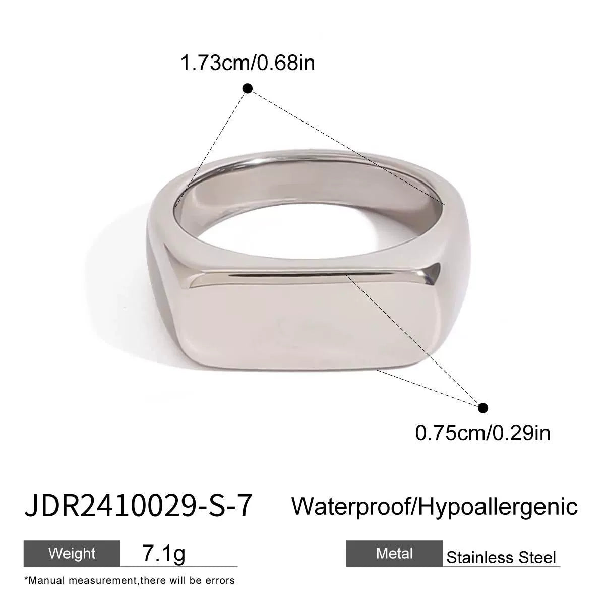 Maia Geometric Titanium Jewelry Set - JDR2410029-S-7 [O7MB5RFH]