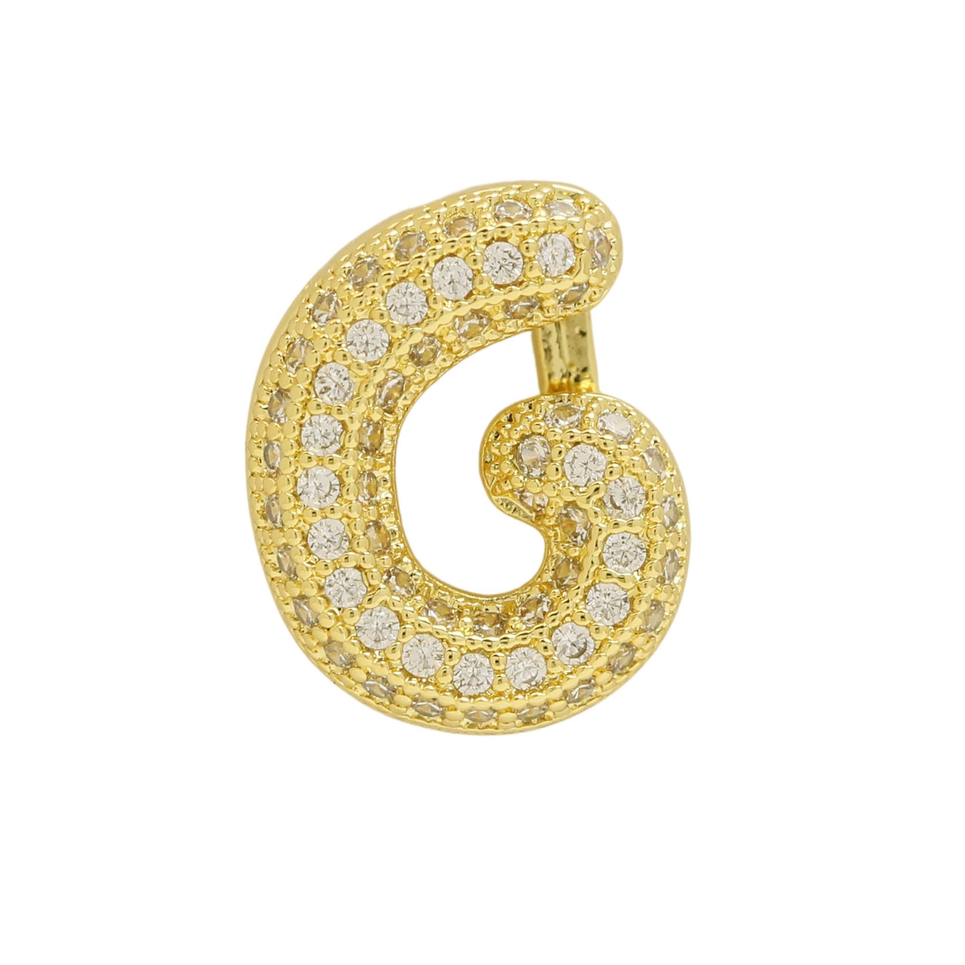 Israa Gold Bubble Letter Bracelet - G [4U5HS6AW]