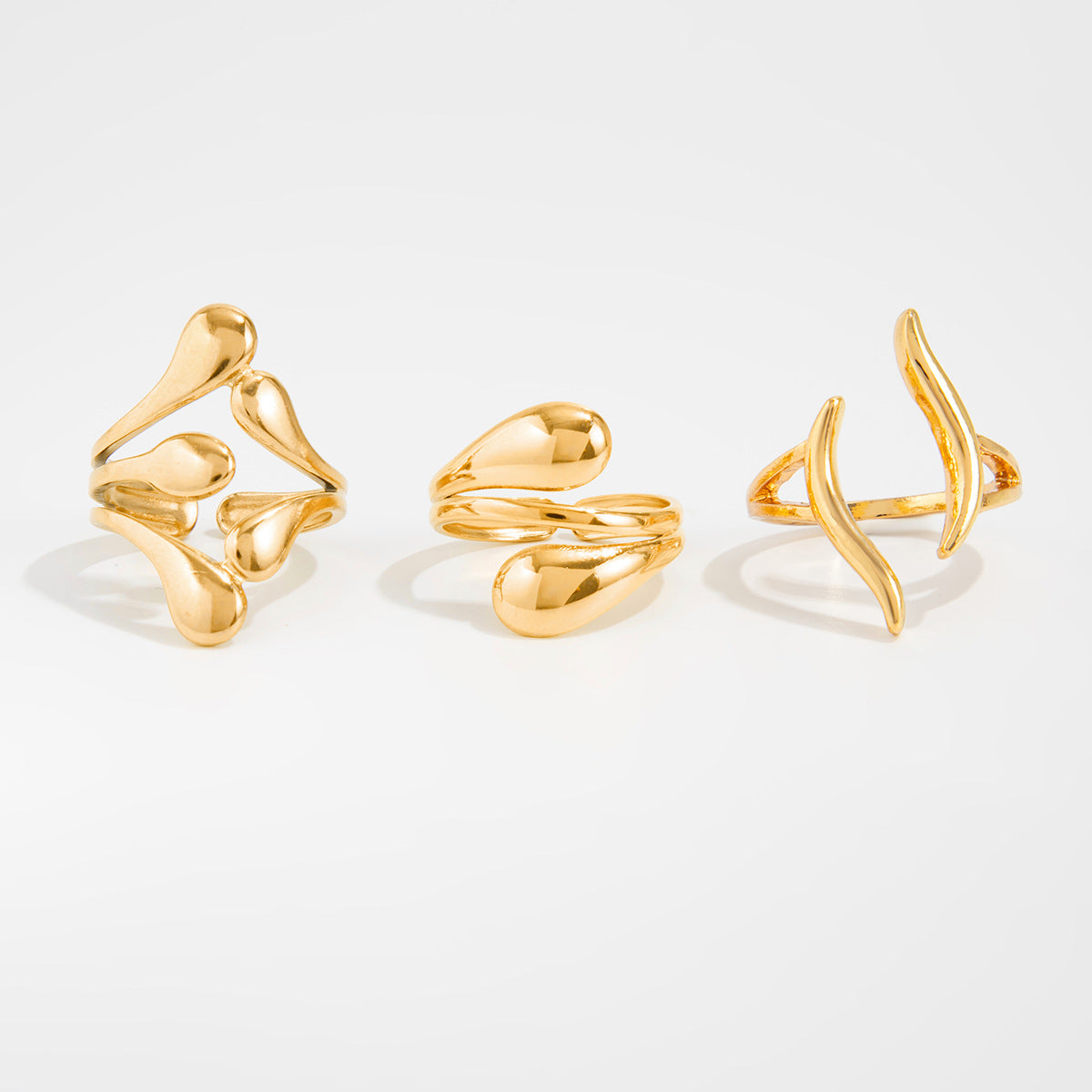 Annalicia Geometric Pearl Ring - Style 6300 - Light Gold [W1FTYEWS]