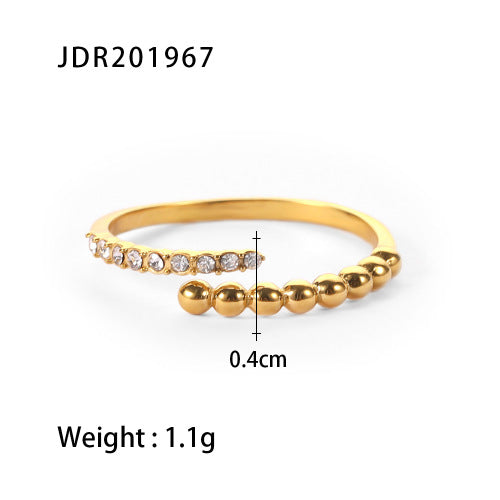 Melissa Geometric Open Ring - JDR201967 [0XYMQ3T6]