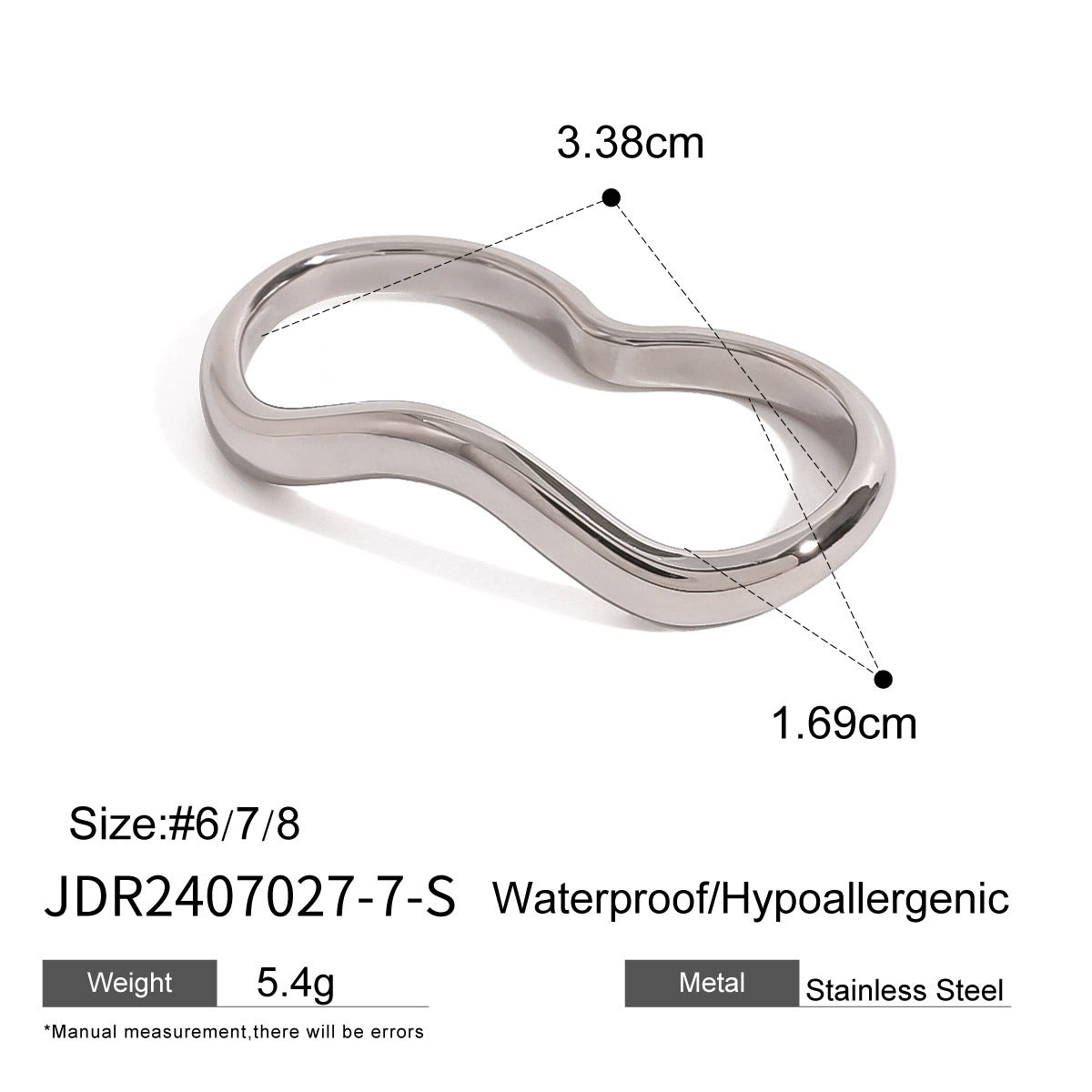Kennady Modern Dual Ring - Style B [A8QBYYJ5]