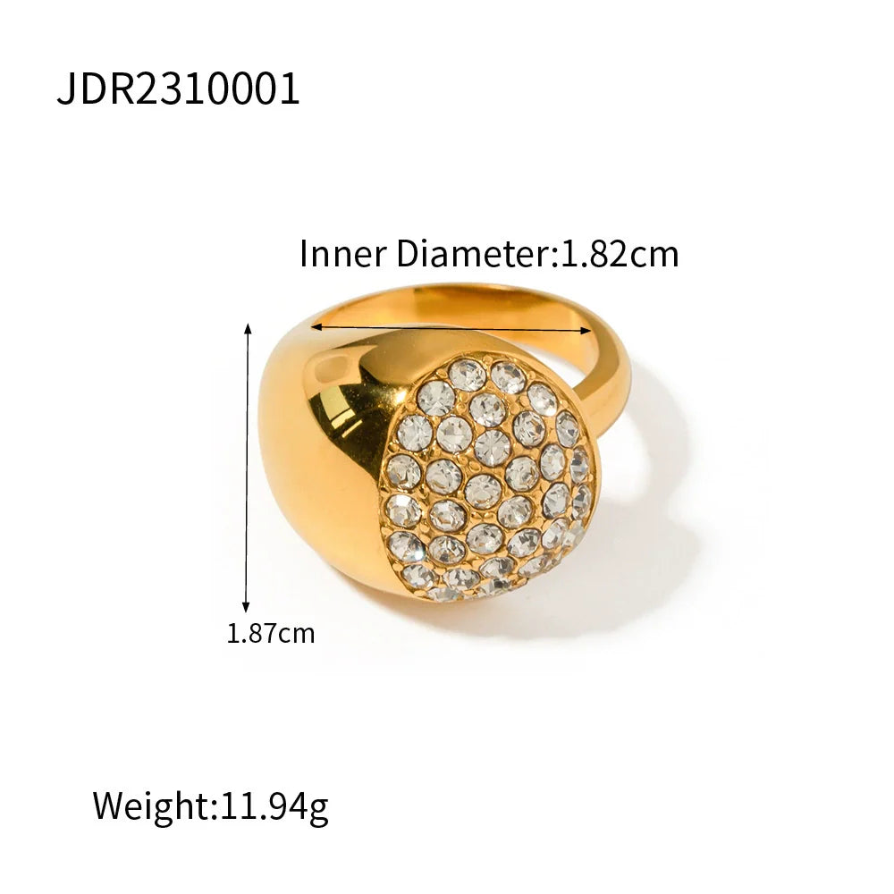 Hadasa Waterdrop Diamond Ring - JDR2310001