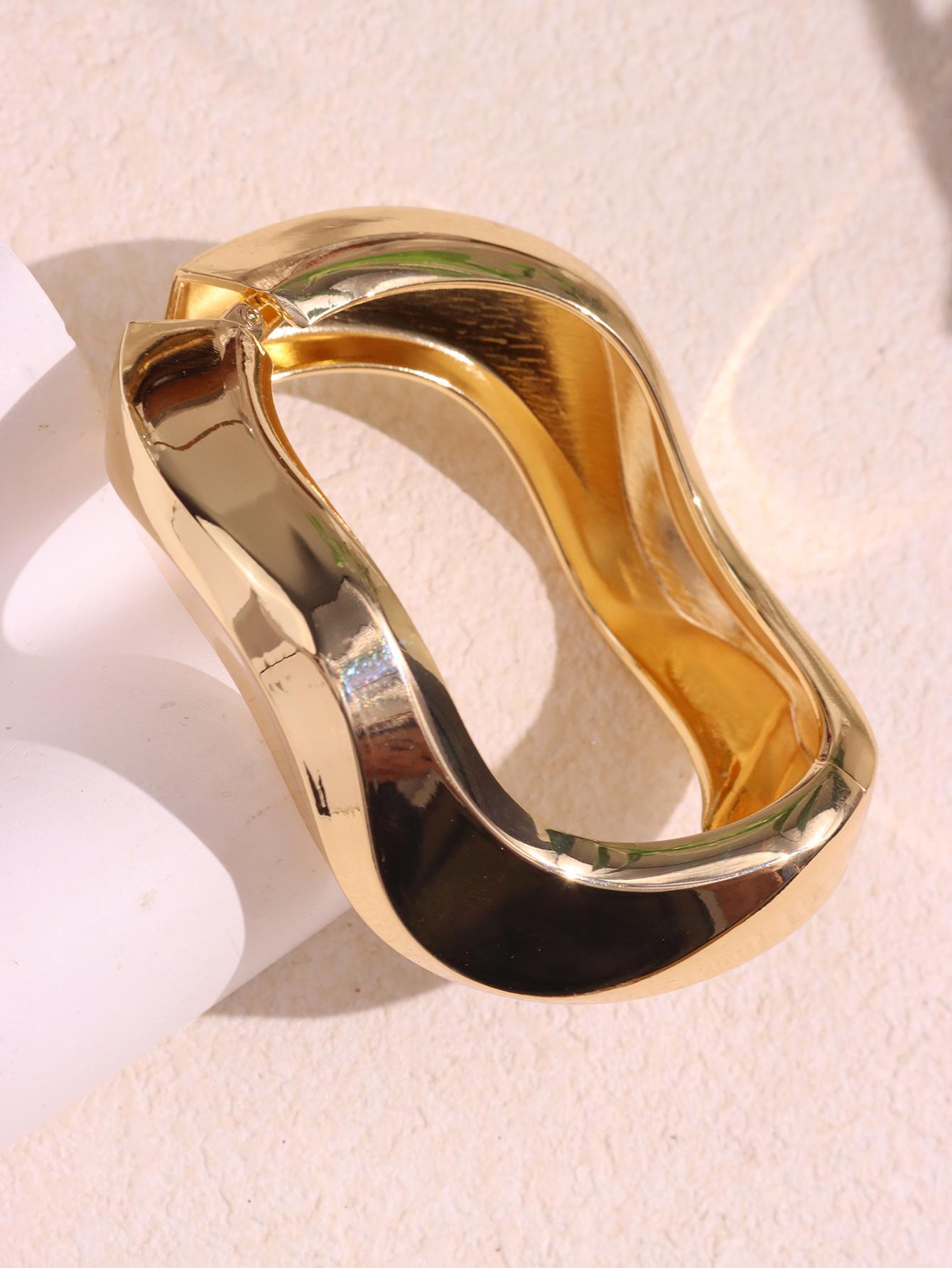 Indira Chunky Resin Bracelet - Tangerine Orange [0CU258R6]