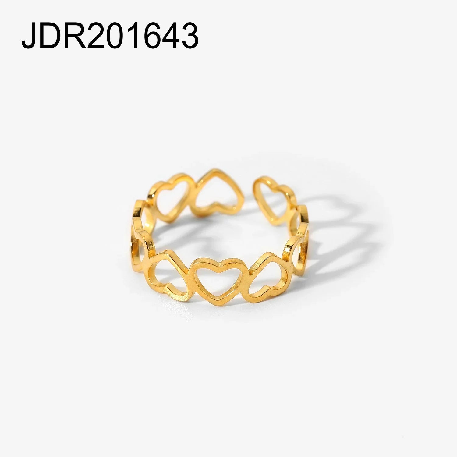 Kendyll Geometric Open Ring - Layered Geometric Ring
