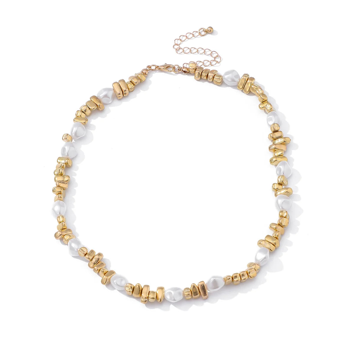 Audriella Irregular Pearl Necklace - Style 1 Gold