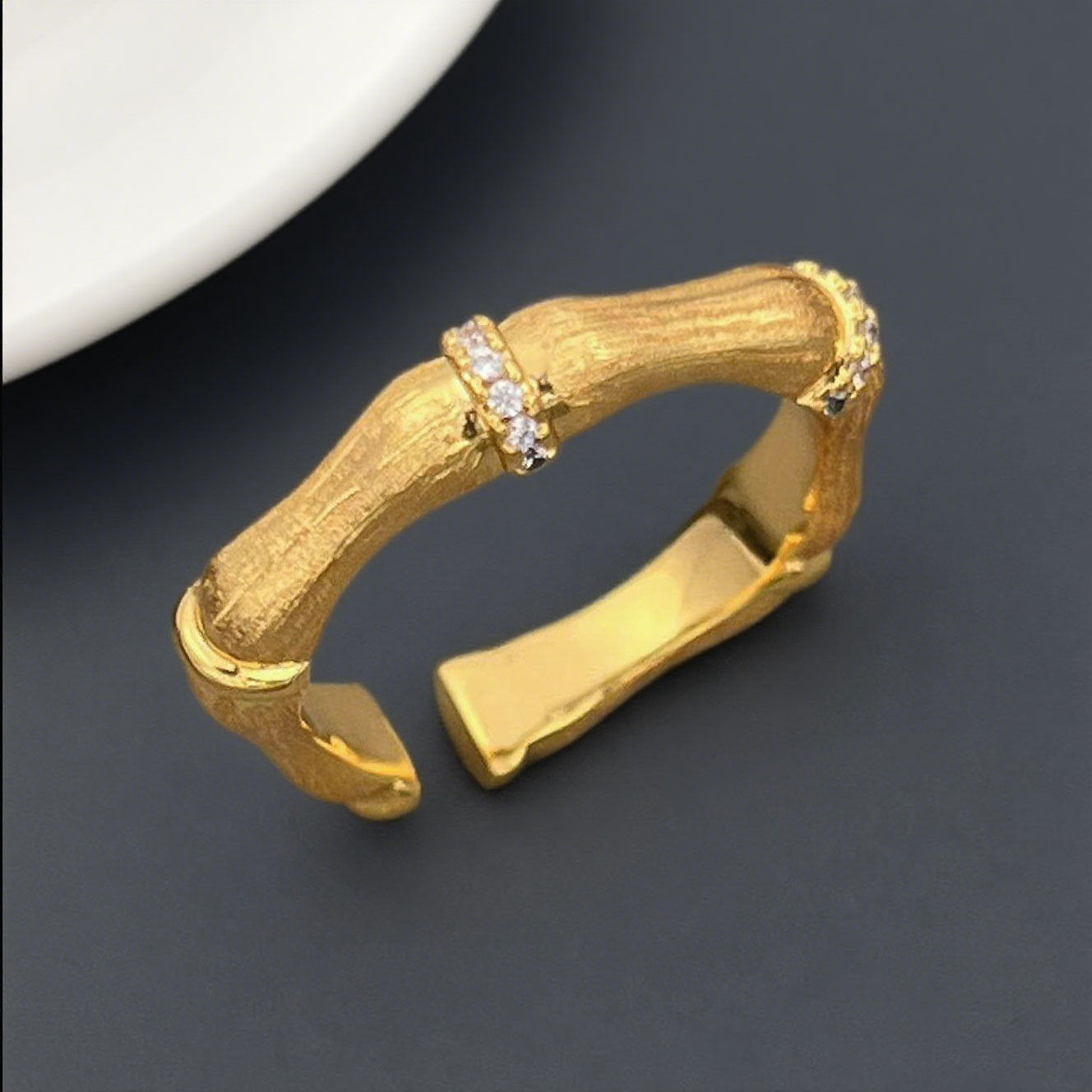 Juliette Ethereal Bamboo Ring - R17826G095 [OCX4GP7O]