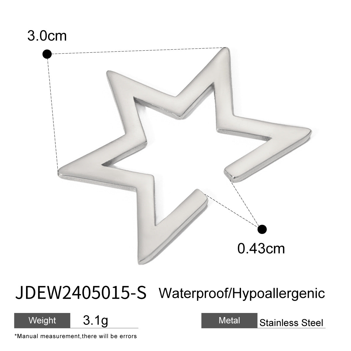 Deonna Modern Gold Ear Cuffs - JDEW2405015-S [RFRM6BYC]