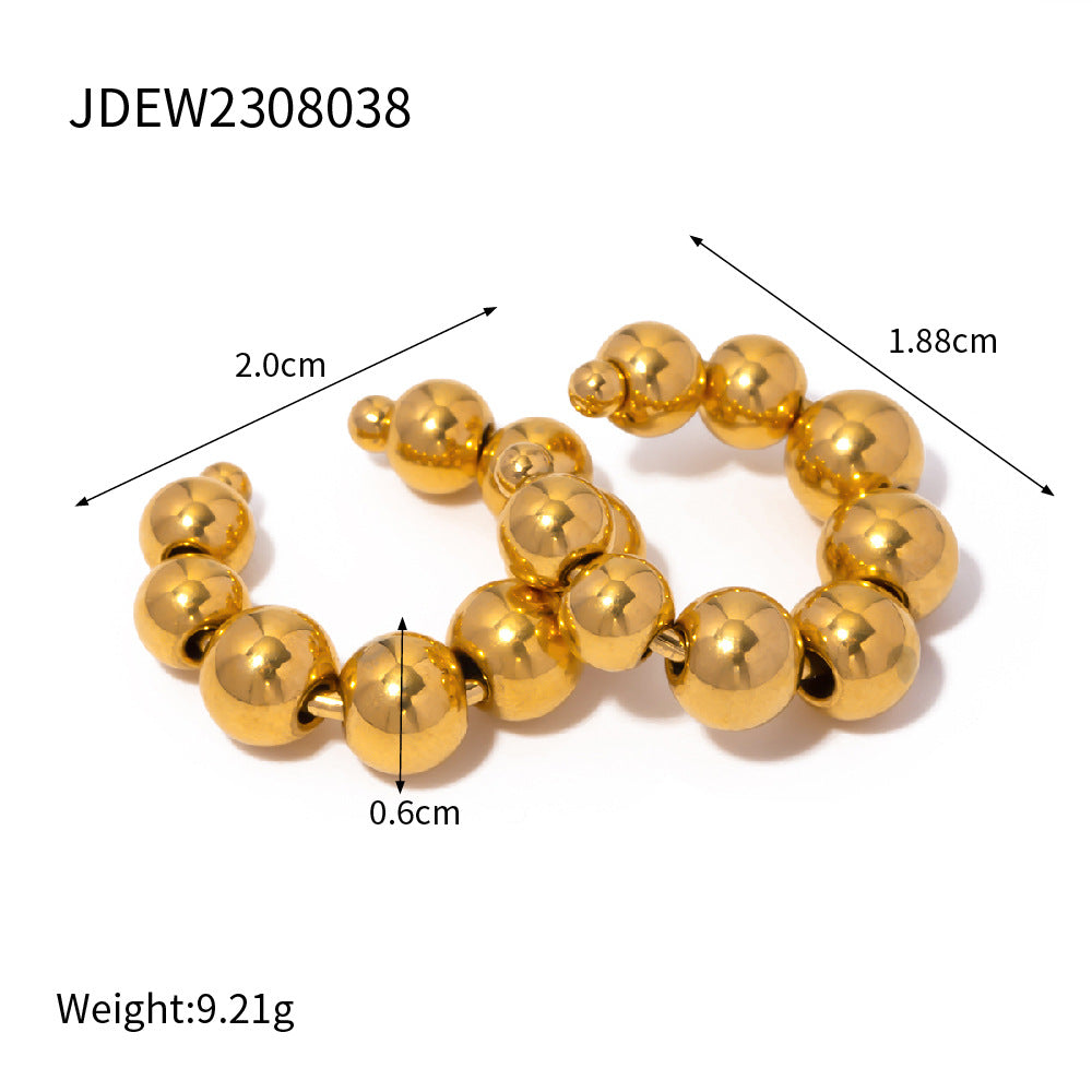 Deonna Modern Gold Ear Cuffs - JDEW2308038 [X0VGBHRL]