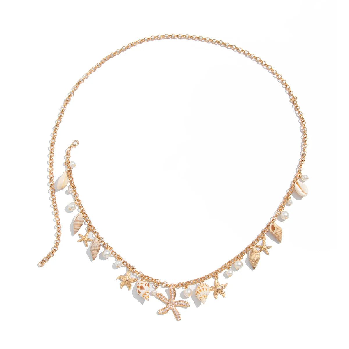 Moana Ocean Charm Waist Chain - Style 1 Gold