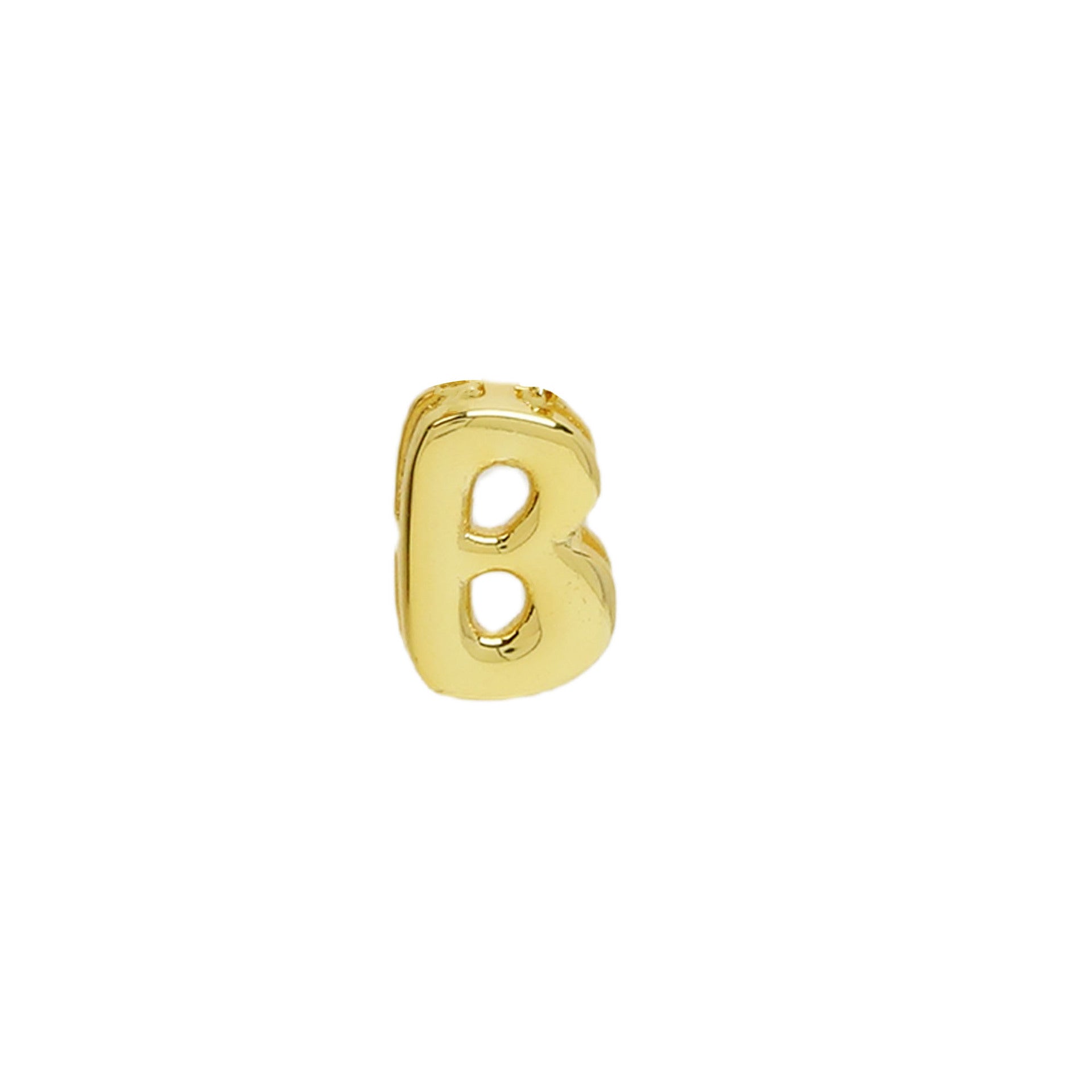 Rina Bubble Initial Charm - Gold B (Charm) [1F8W0ASH]