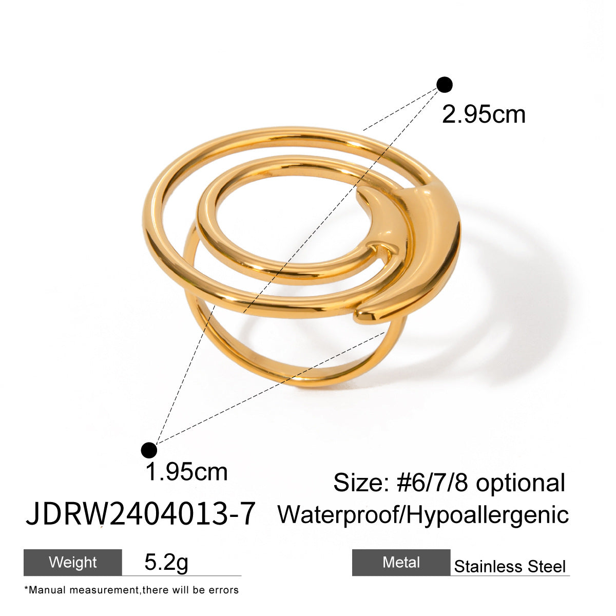 Germani Geometric Drop Earrings - JDRW2404013-7 [E4AL9QWF]
