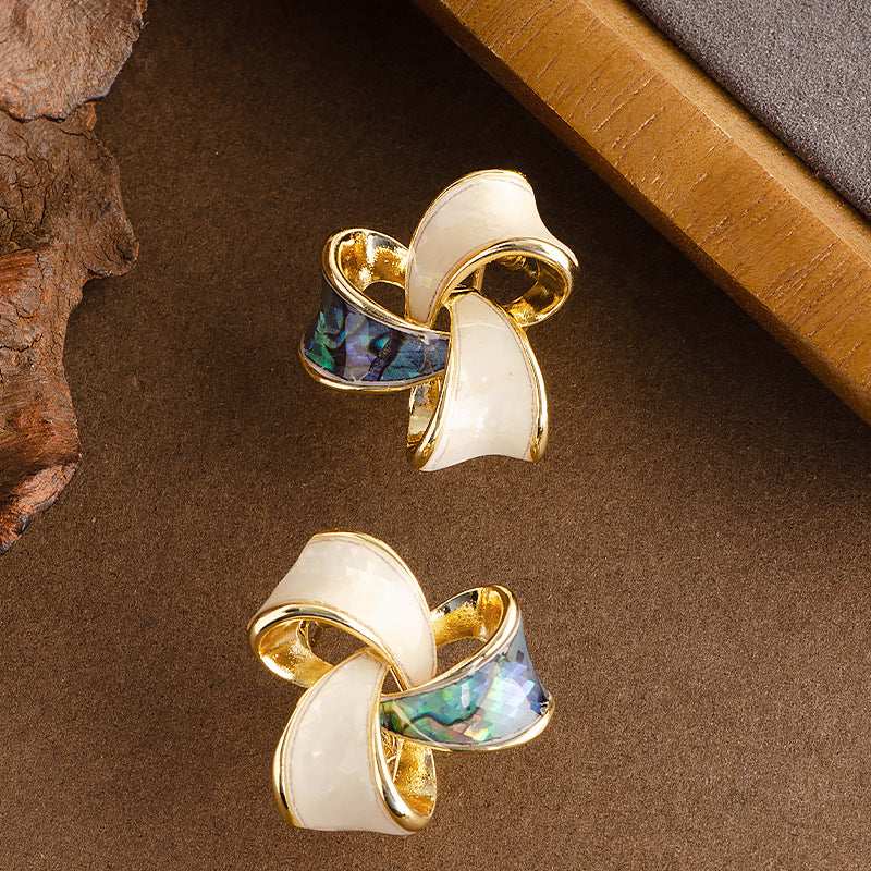 Imogen Abalone Luxe Drop Earrings - Style 1 [A7UG0YUV]