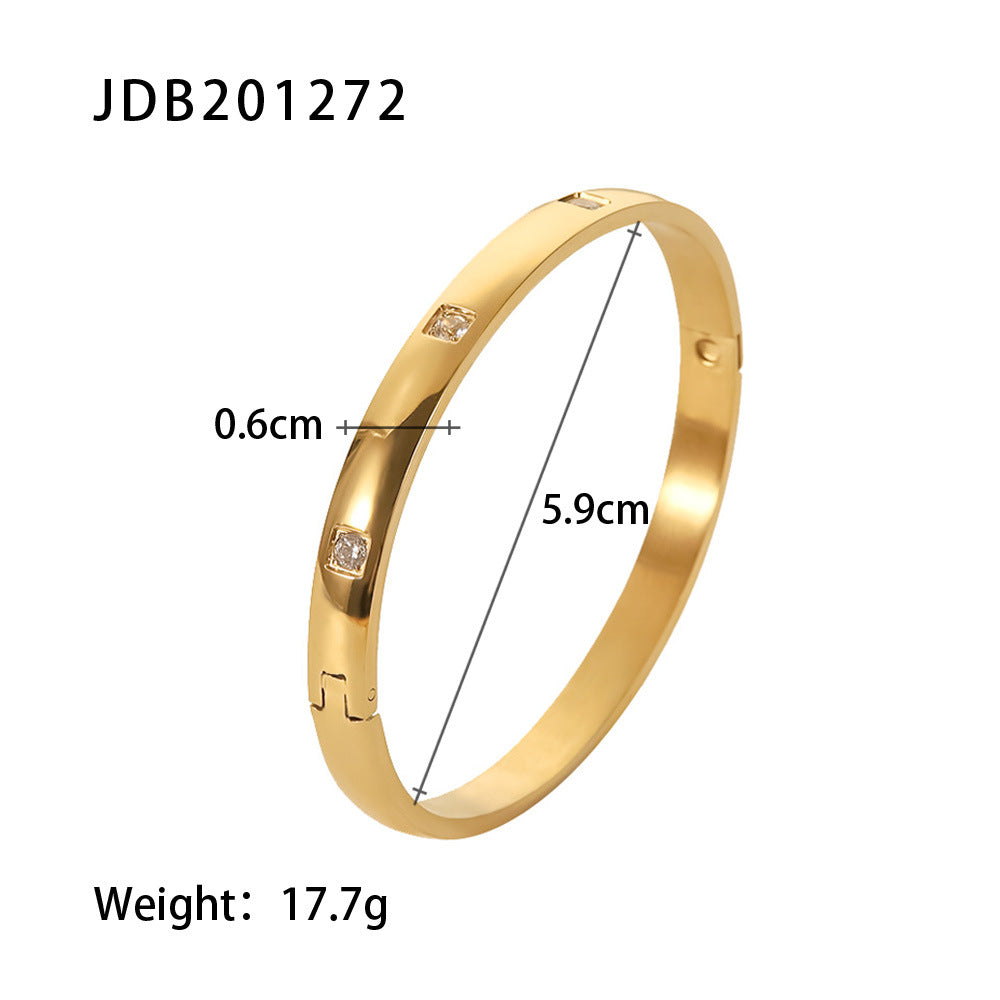Flora Stackable Zircon Bracelet - JDB201272 [ZJIOEOS2]