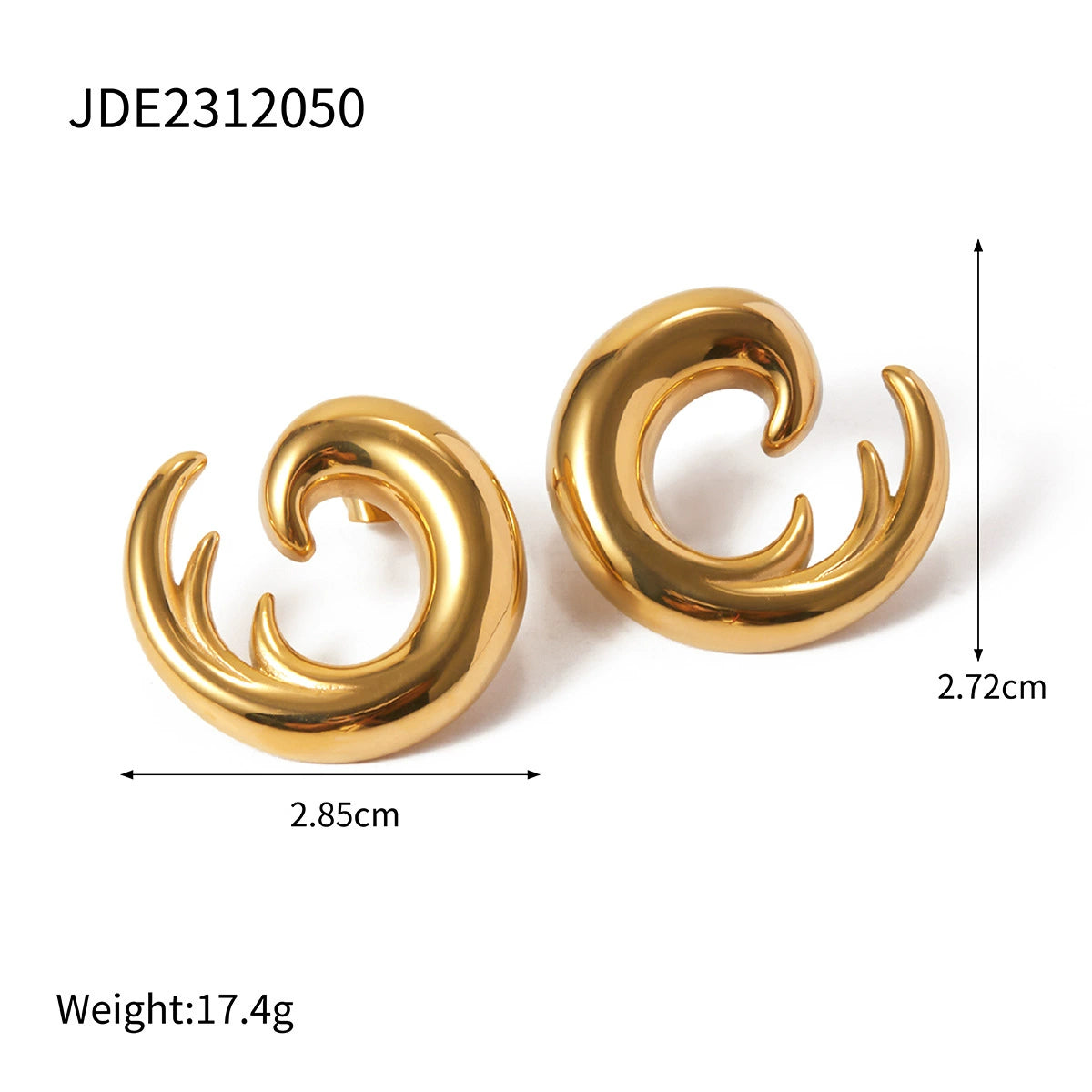 Zariya Shell Drop Earrings - JDE2312050