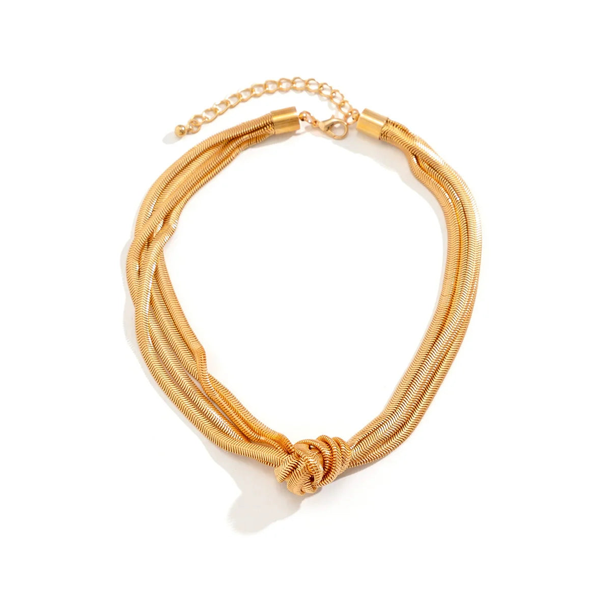 Ryanna Interlocking Metal Chain - Style Two Gold