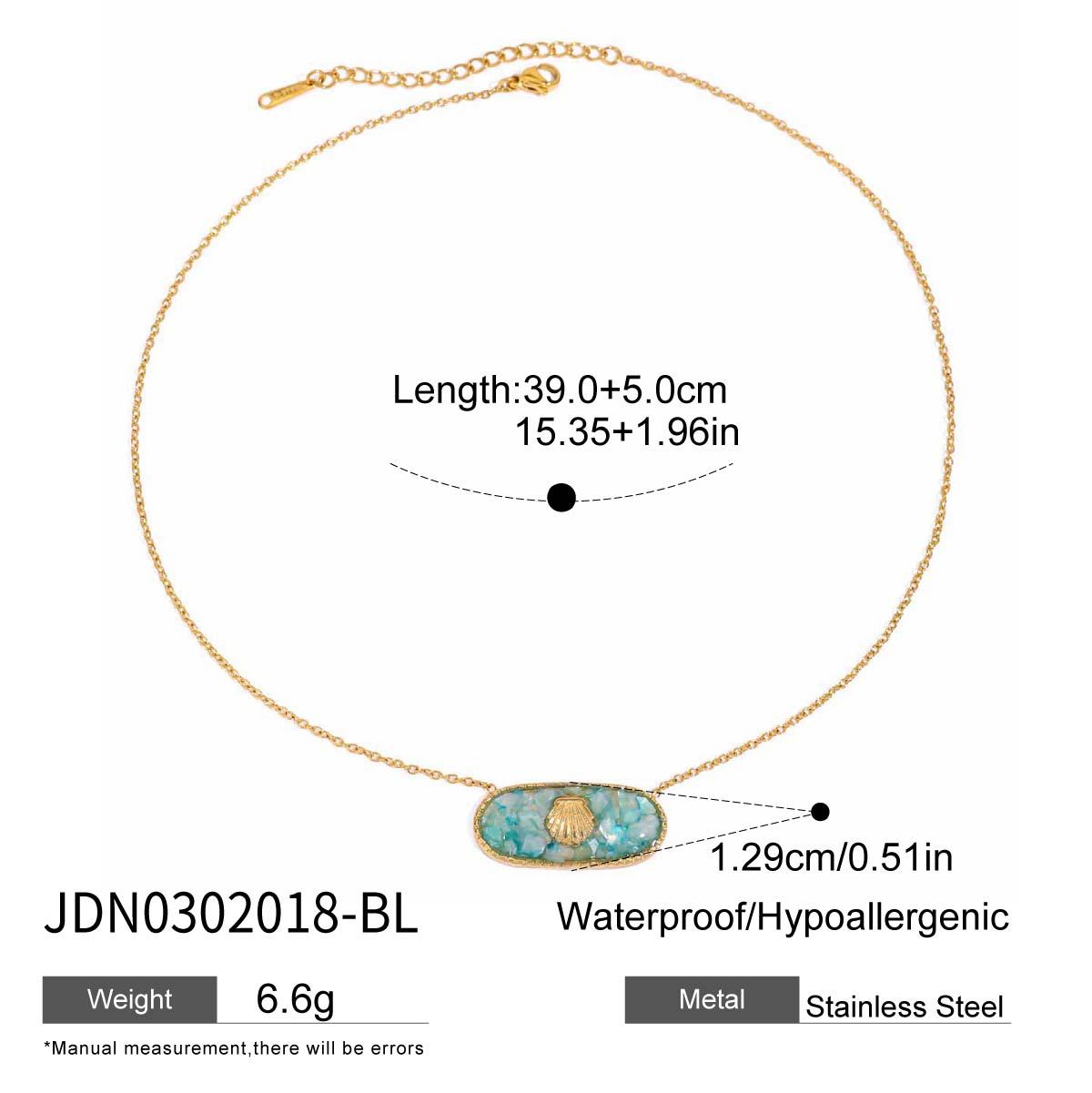 Nila Stainless Steel Heart Jewelry - JDN0302018-BL [6OFWZ3JY]