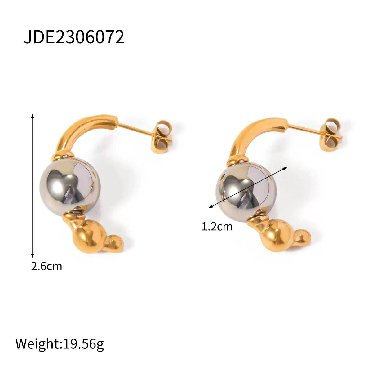Chassidy Luxe Hoop Earrings - JDE2306072 [30YOZ1EP]