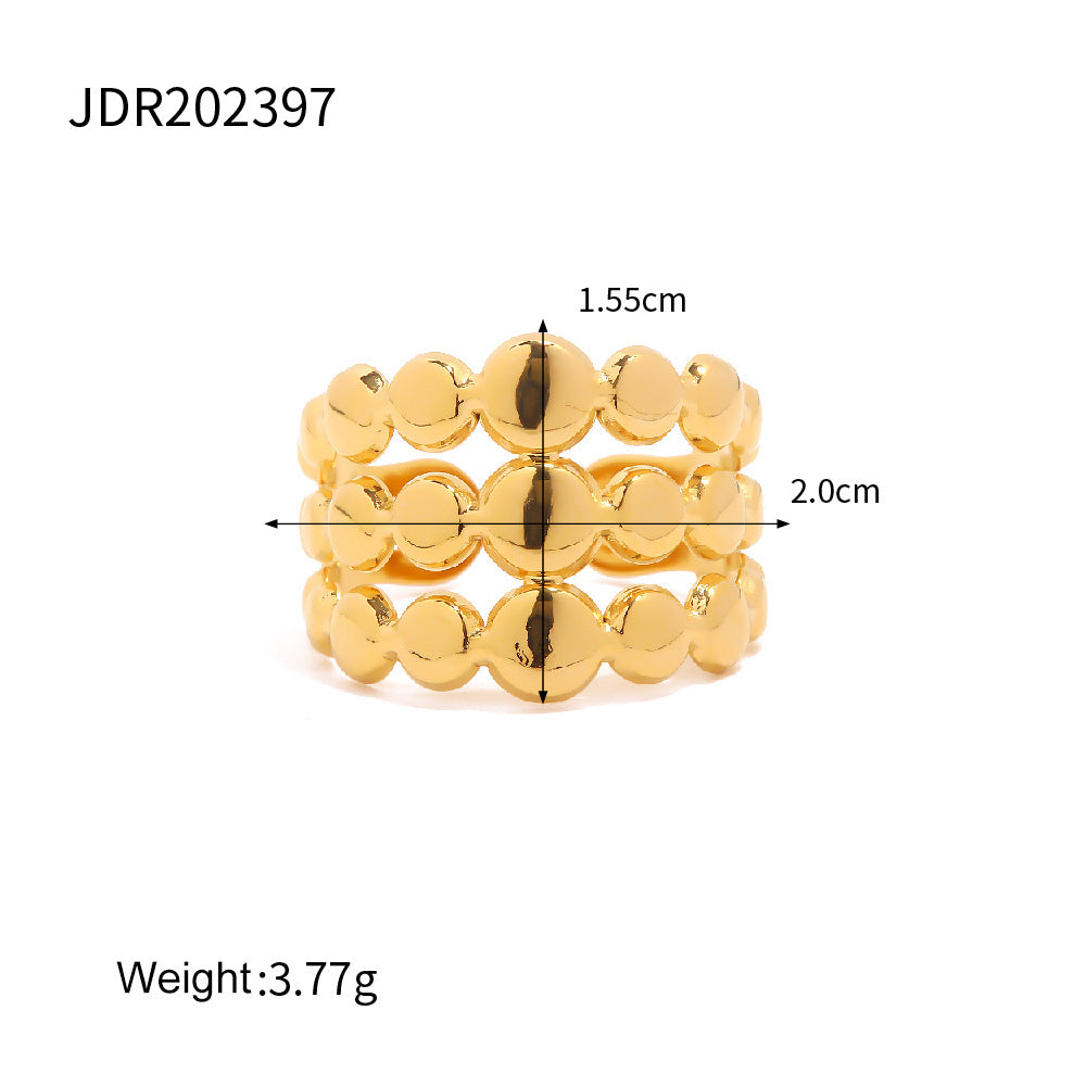 Camryn Irregular Gemstone Ring - JDR202397 [O75BUB8V]