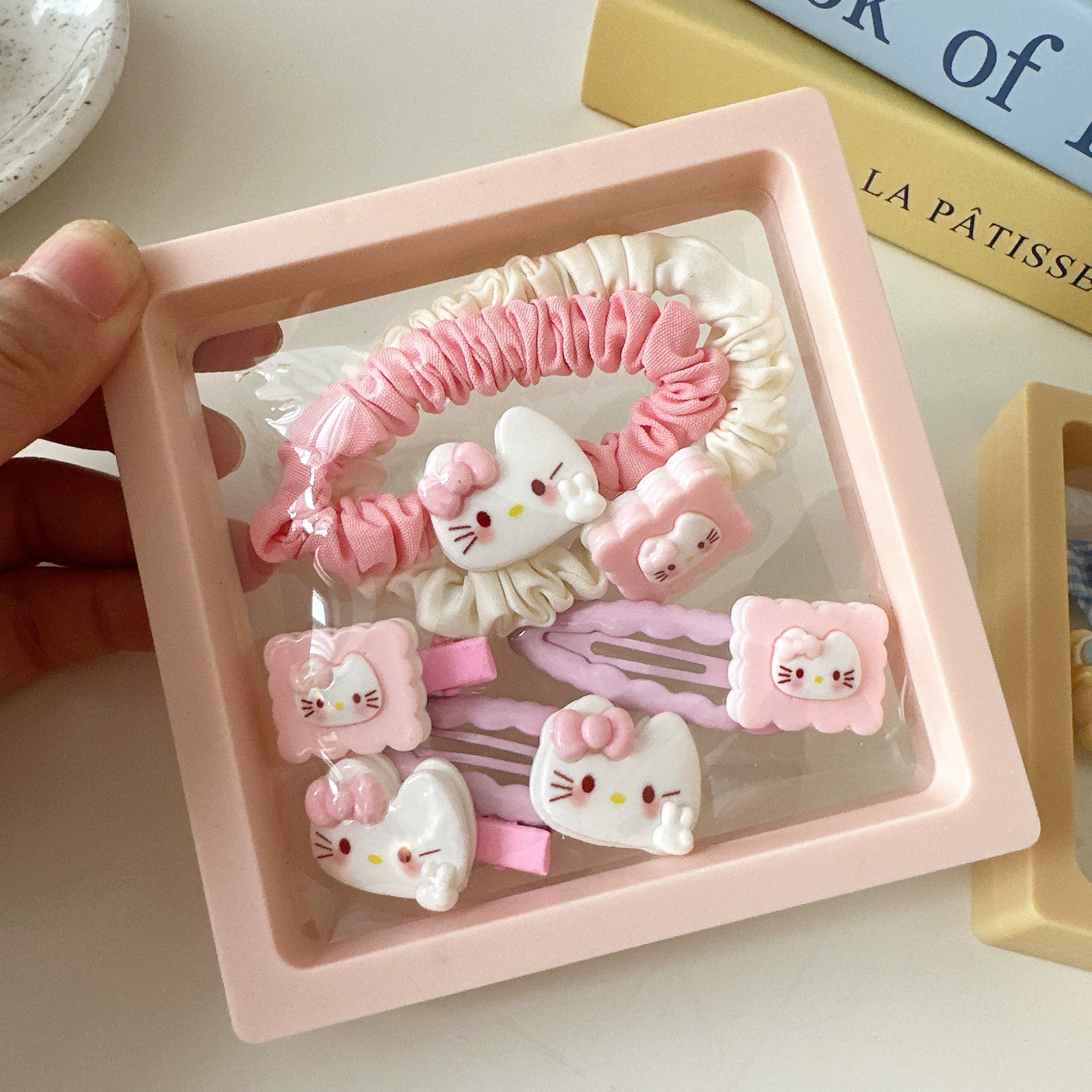 Siara Whimsical Hair Clip Set - Little Cat Hair Clip Set [8JTA981M]
