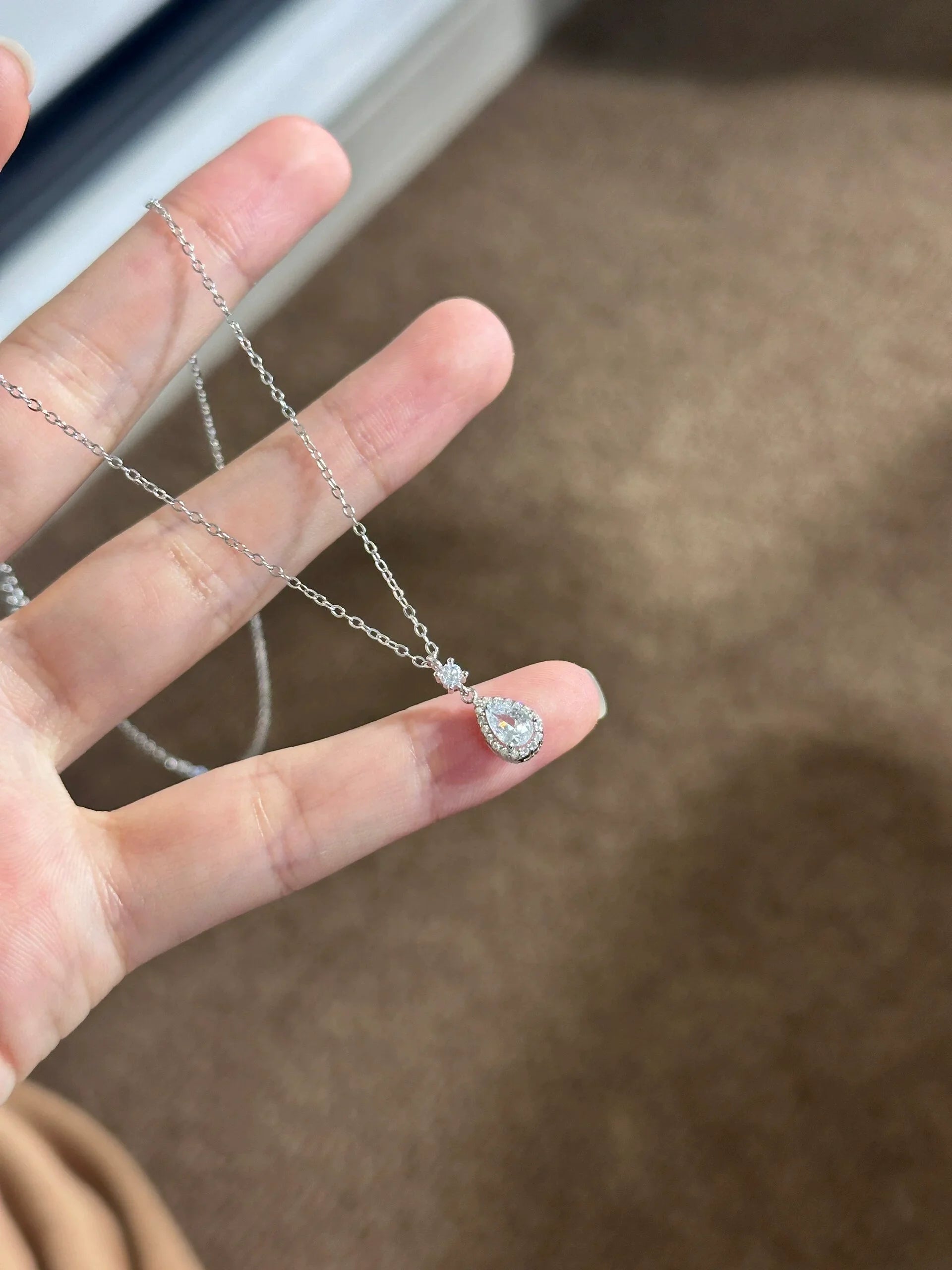 Arrow Glimmer Waterdrop Necklace - Waterdrop Necklace