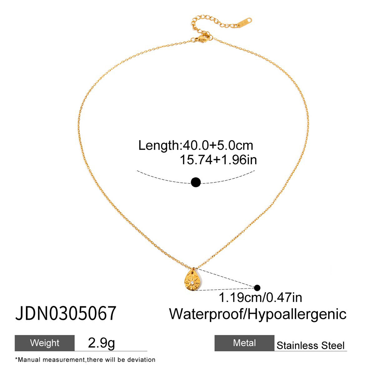 Adilene Stellar Pendant Necklace - JDN0305067 [N7887ZV3]