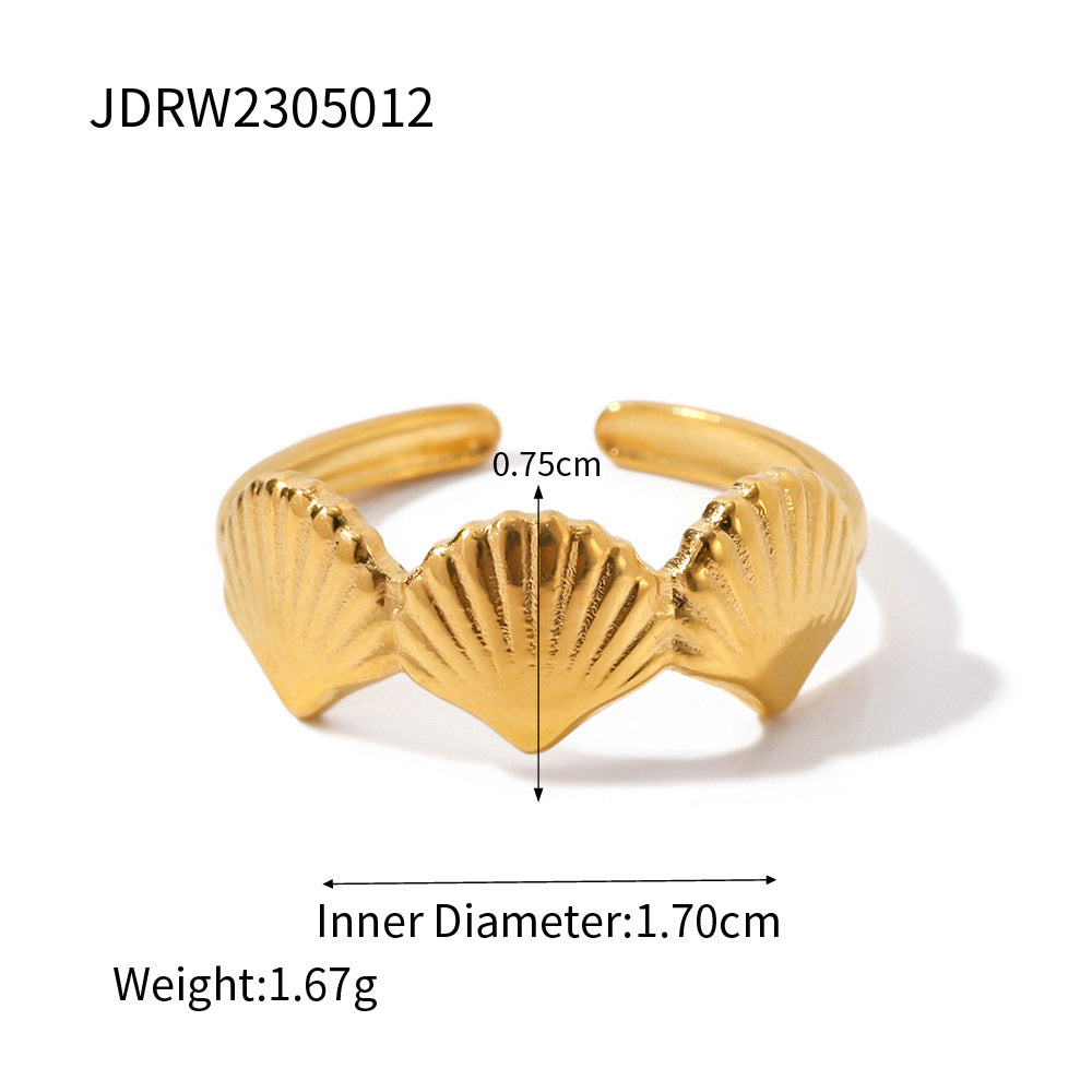 Giavana Stainless Steel Band Ring - JDRW2305012 [9HBOKTCD]