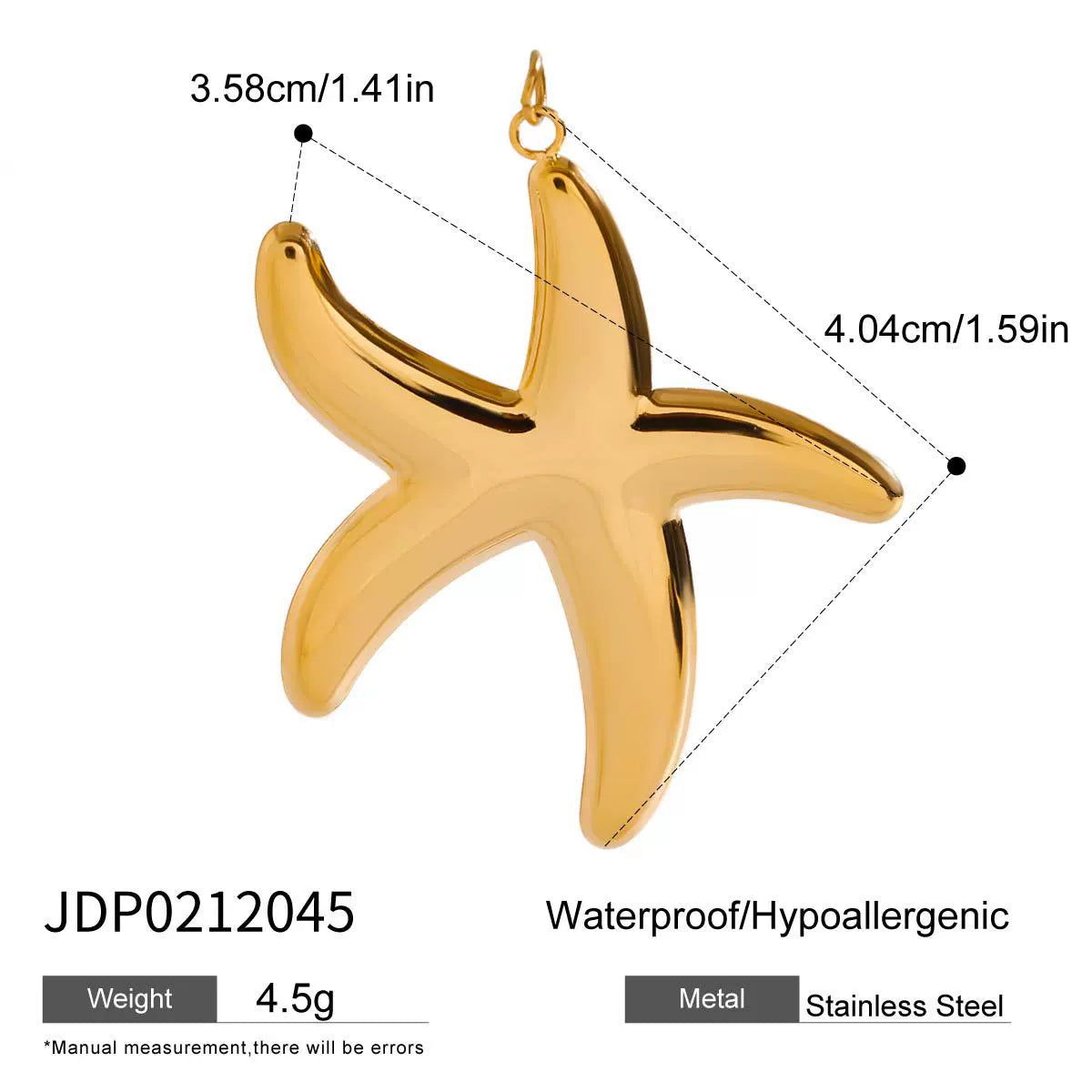 Kaylea Titanium Charm Pendants - JDP0212045 [WD0OA79O]
