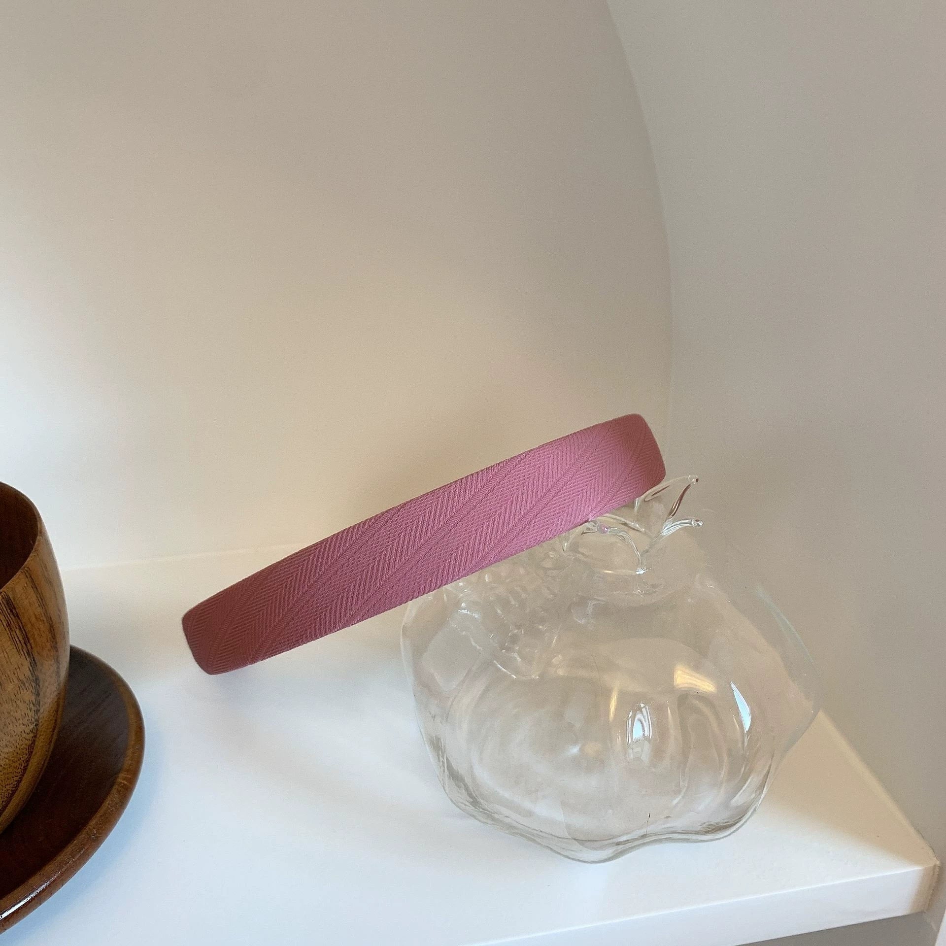 Saraiya Elegant Fabric Headband - Bean Red [5N3NBNV7]
