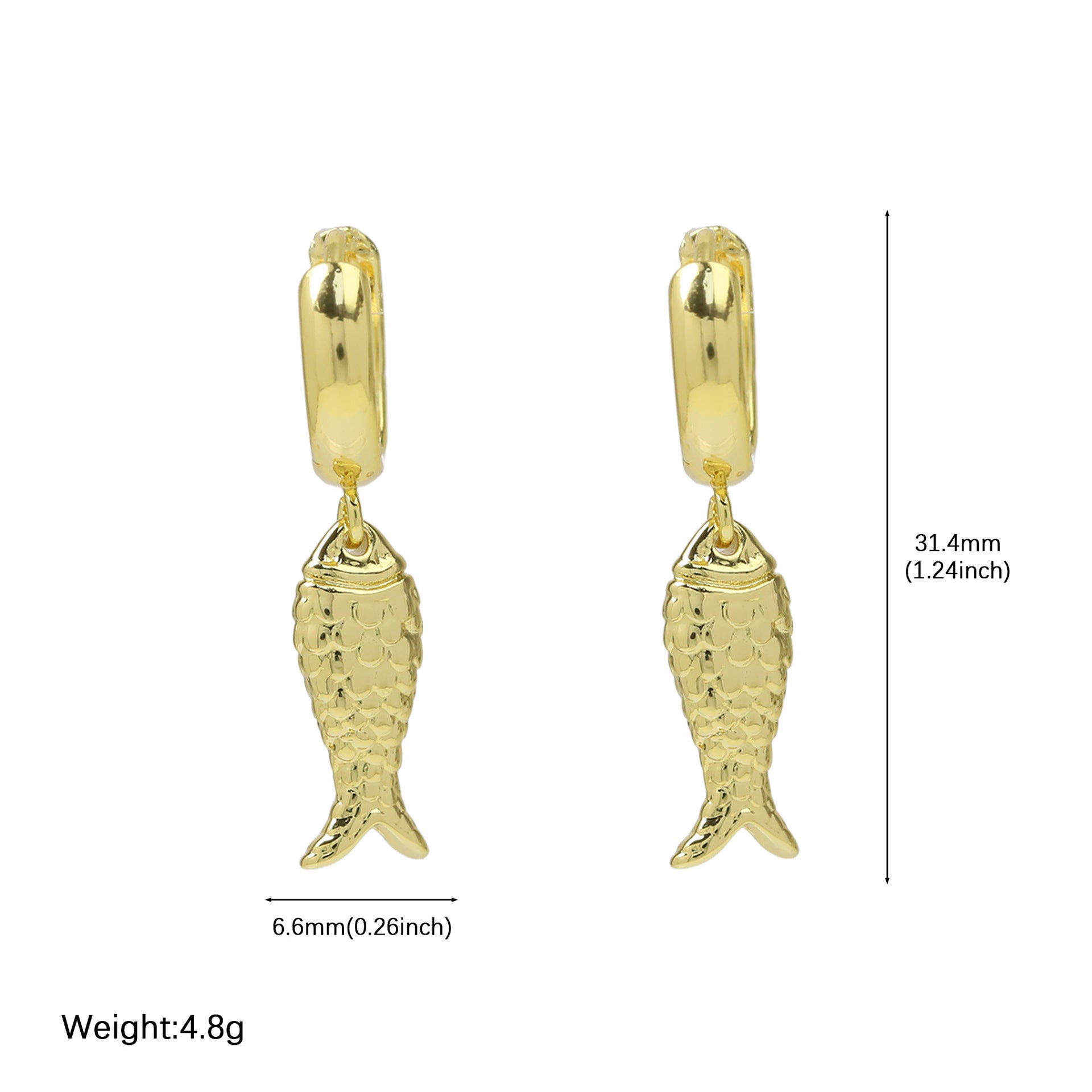 Elayna Aquatic Charm Earrings - Style 1 [LIVJ8FC4]