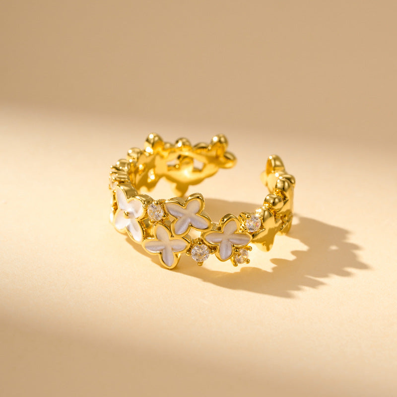 Avarie Petal Drip Ring - R16907M023 [CZH53WVT]