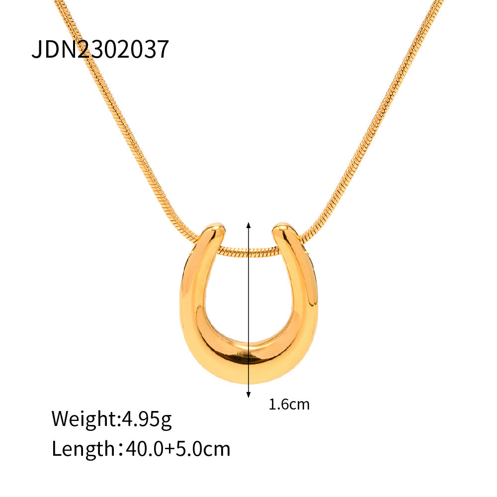 Tallulah Layered Asymmetric Necklace - JDN2302037 [W67K084J]