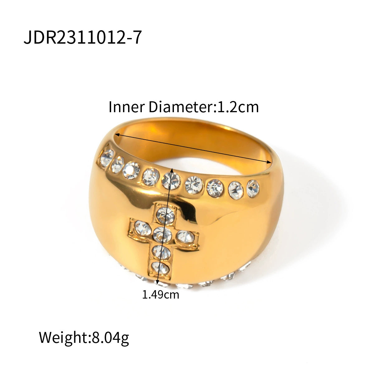 Brylie Dainty Gemstone Ring - JDR2311012-7 [40A9WZT3]