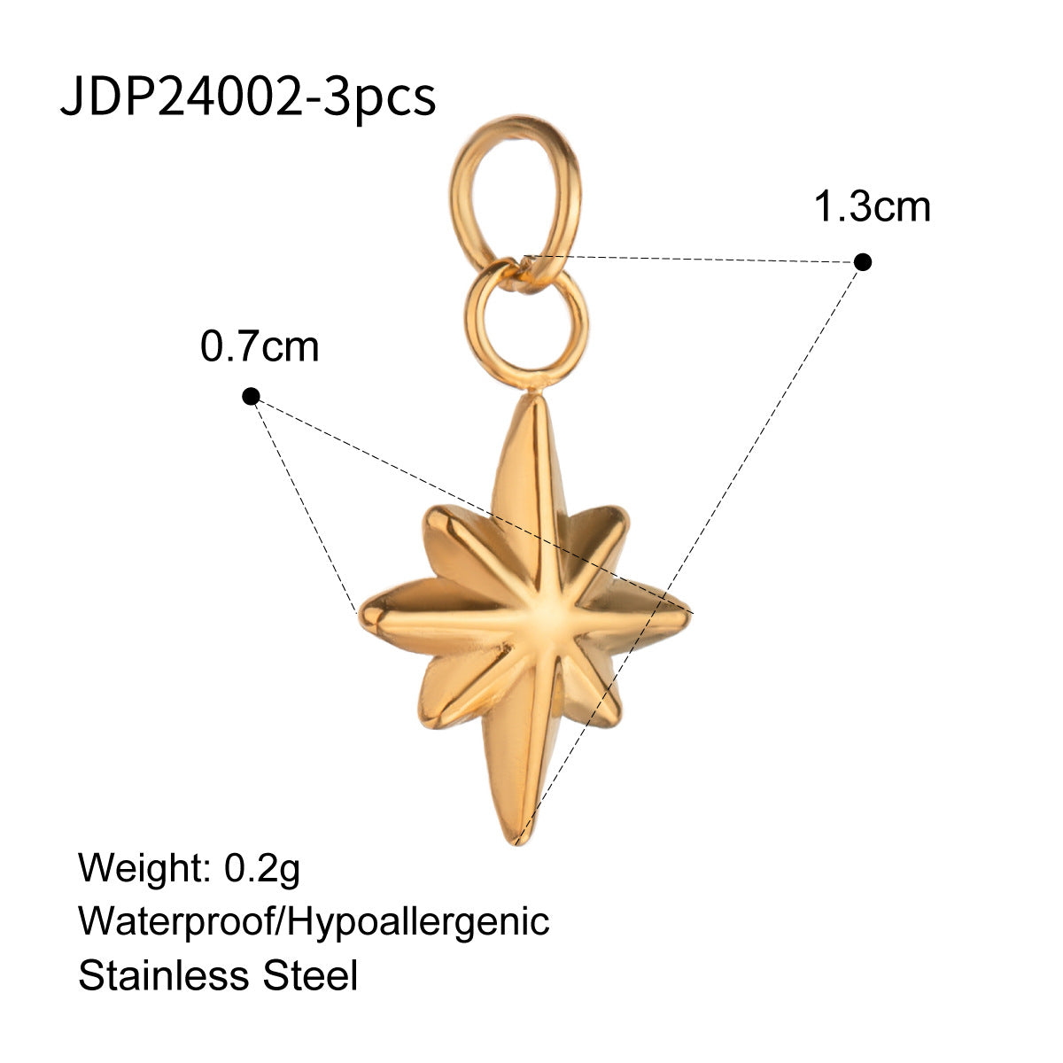 Finlee Pearl Jewelry Components - JDP24002 (3pcs) [YTVYR07S]