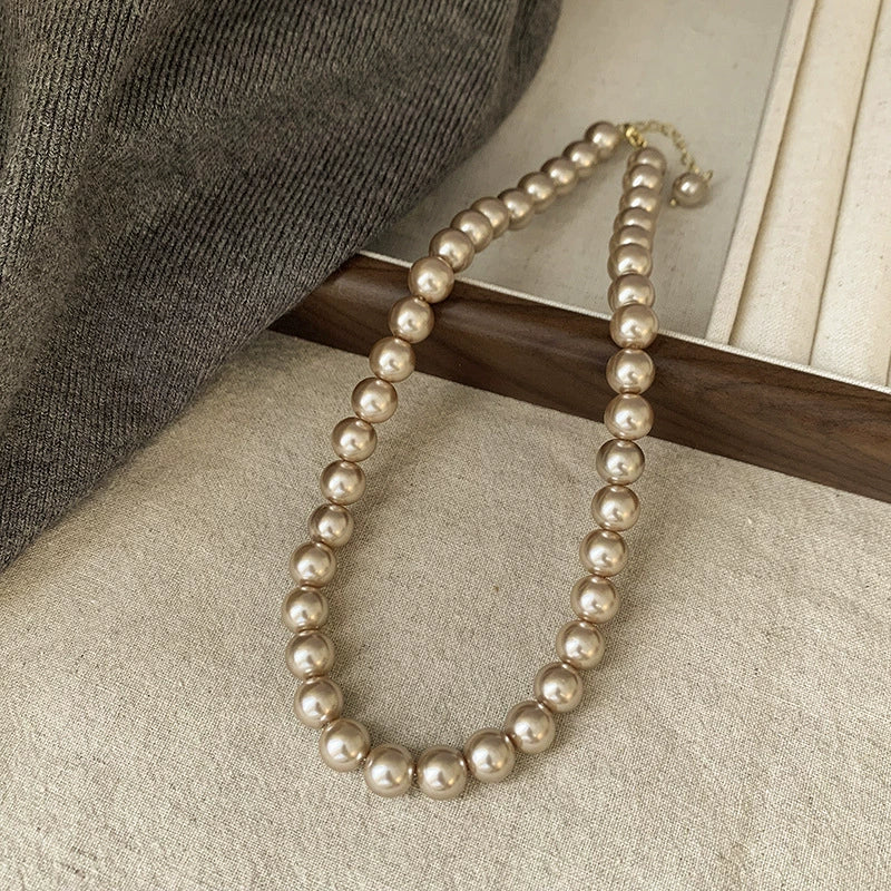 Jolynn Vintage Pearl Choker - 12mm
