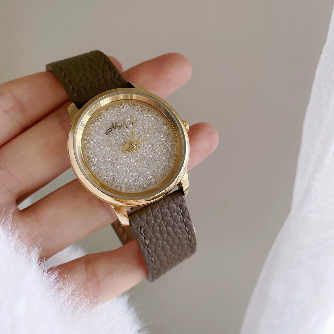 Addysen Starlight Leather Watch [M4269NYP]
